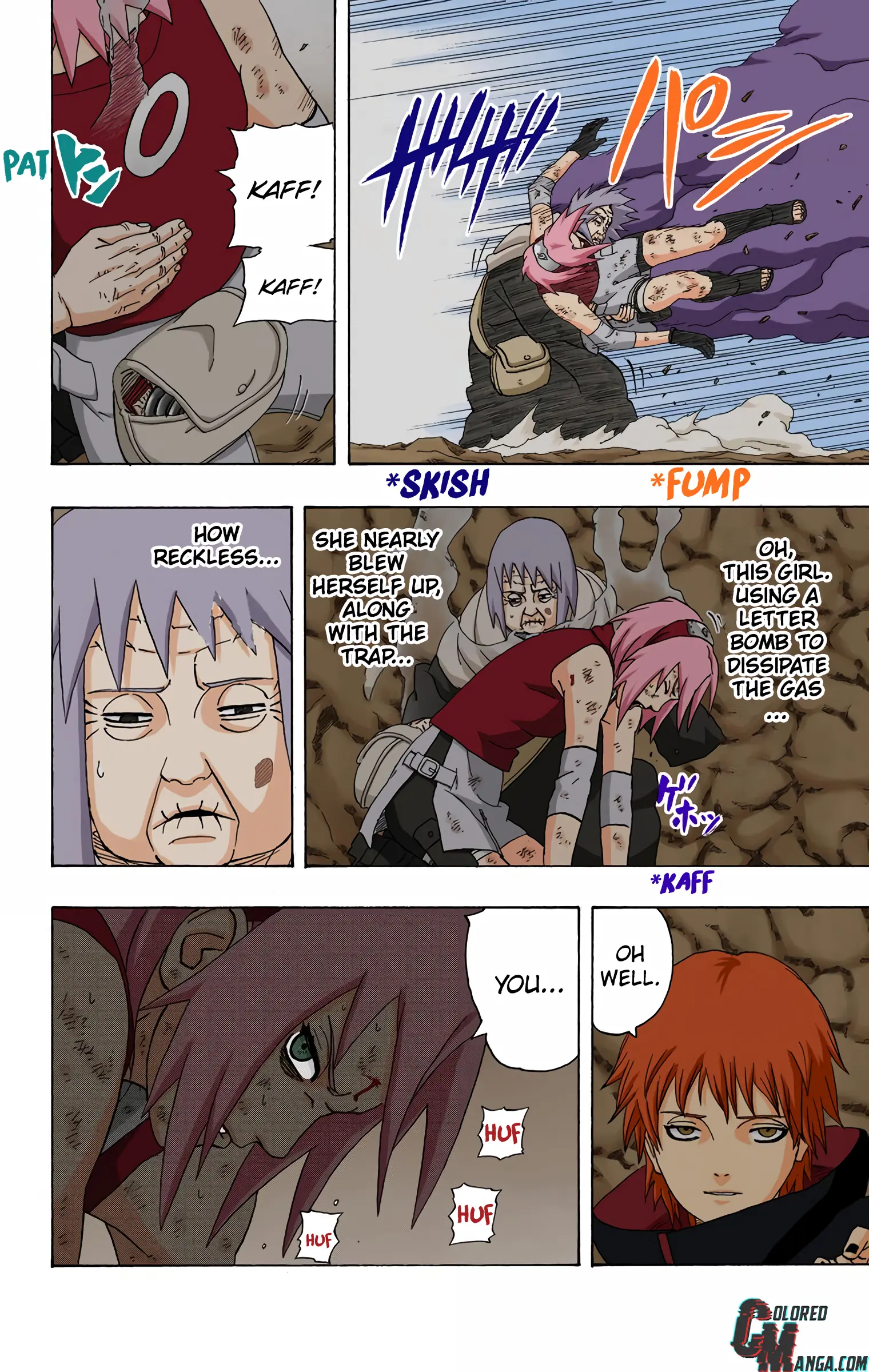 Naruto Colored Manga Online, chapter 267, page 15