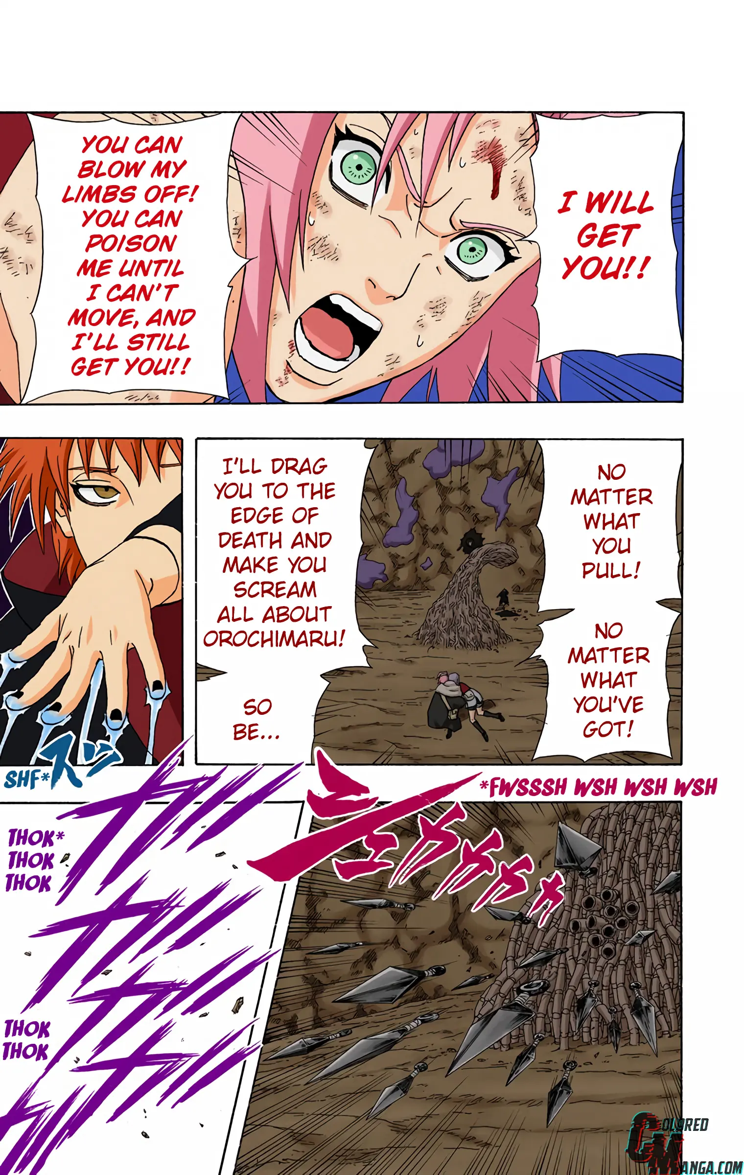 Naruto Colored Manga Online, chapter 267, page 16