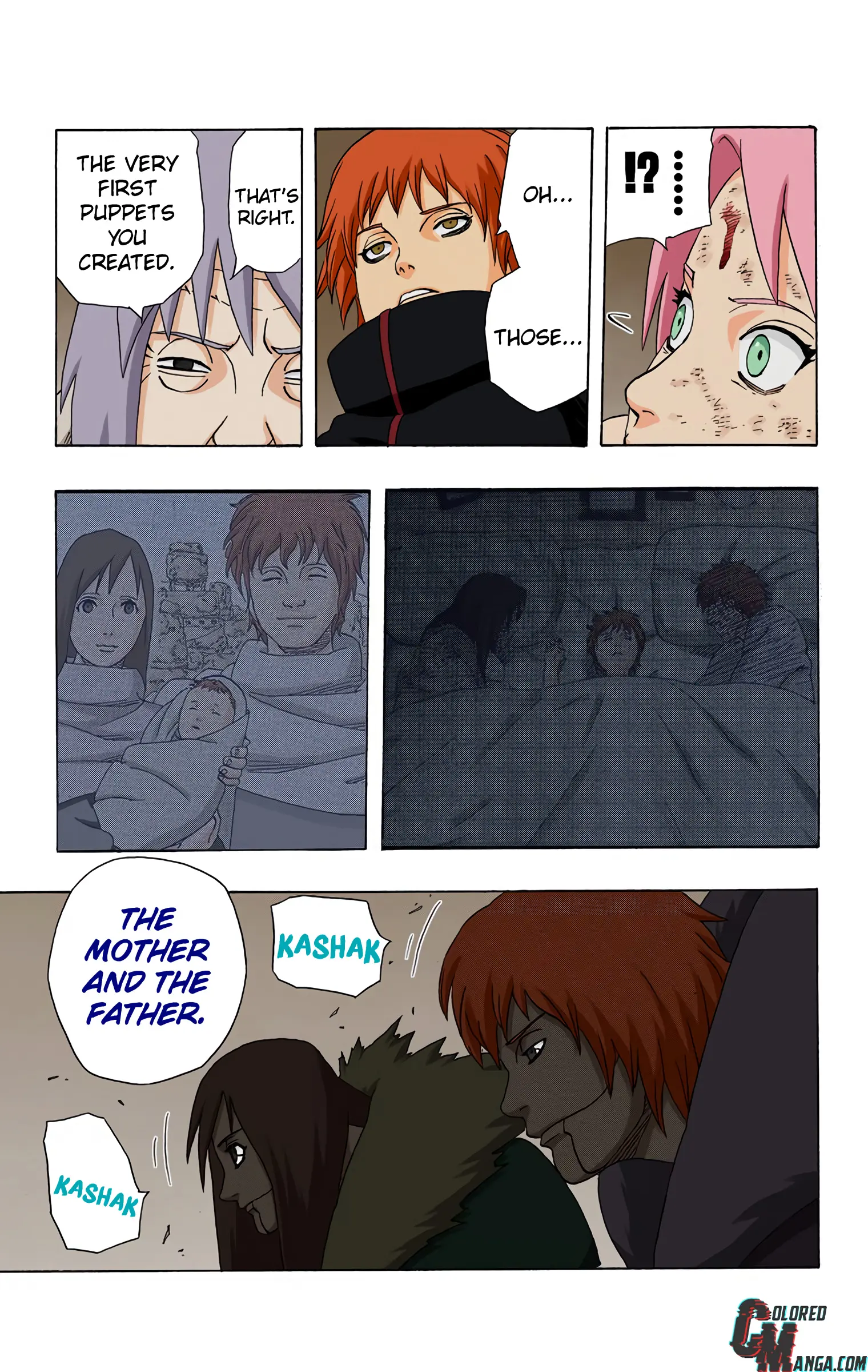Naruto Colored Manga Online, chapter 267, page 18