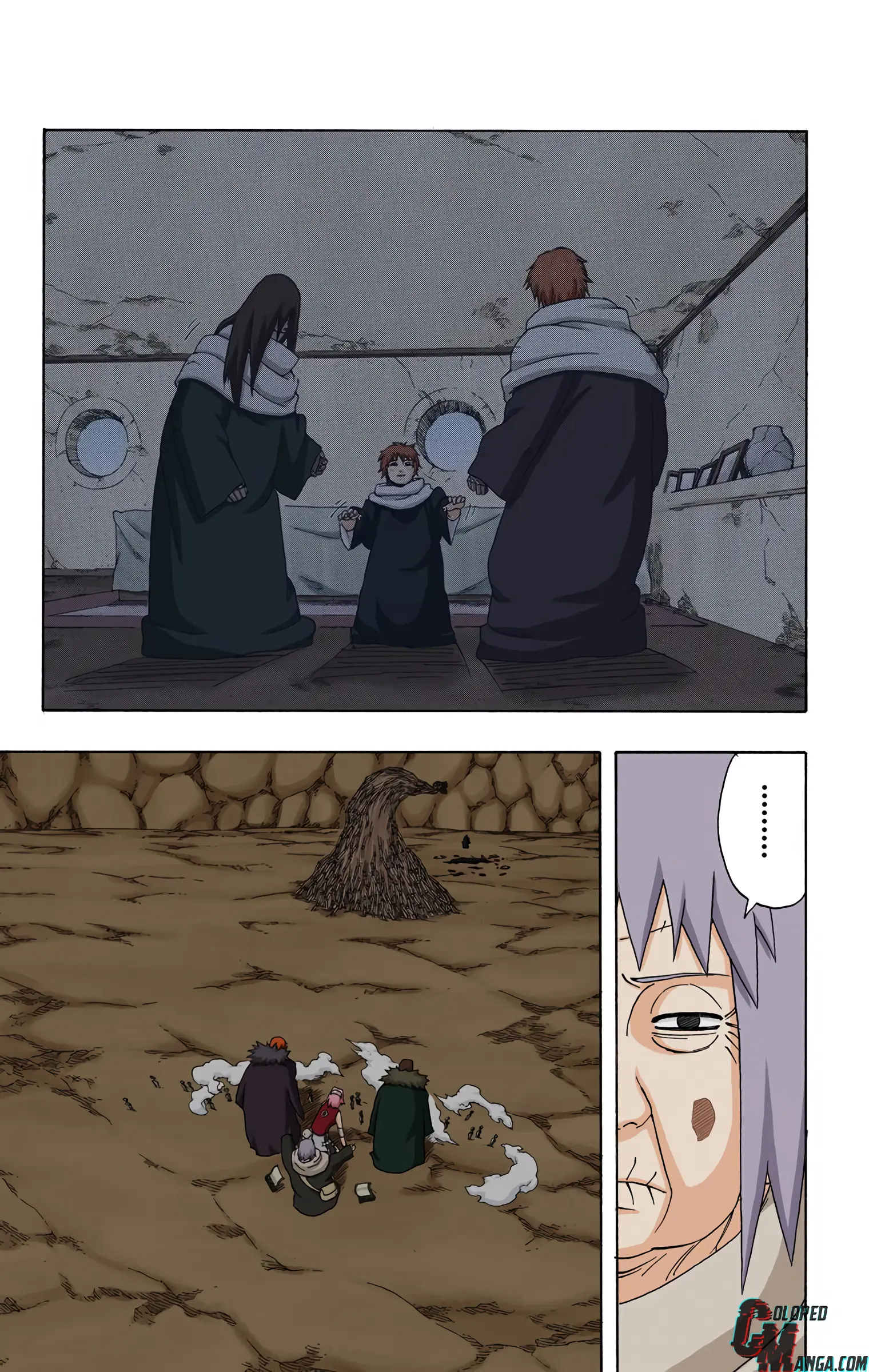 Naruto Colored Manga Online, chapter 268, page 3