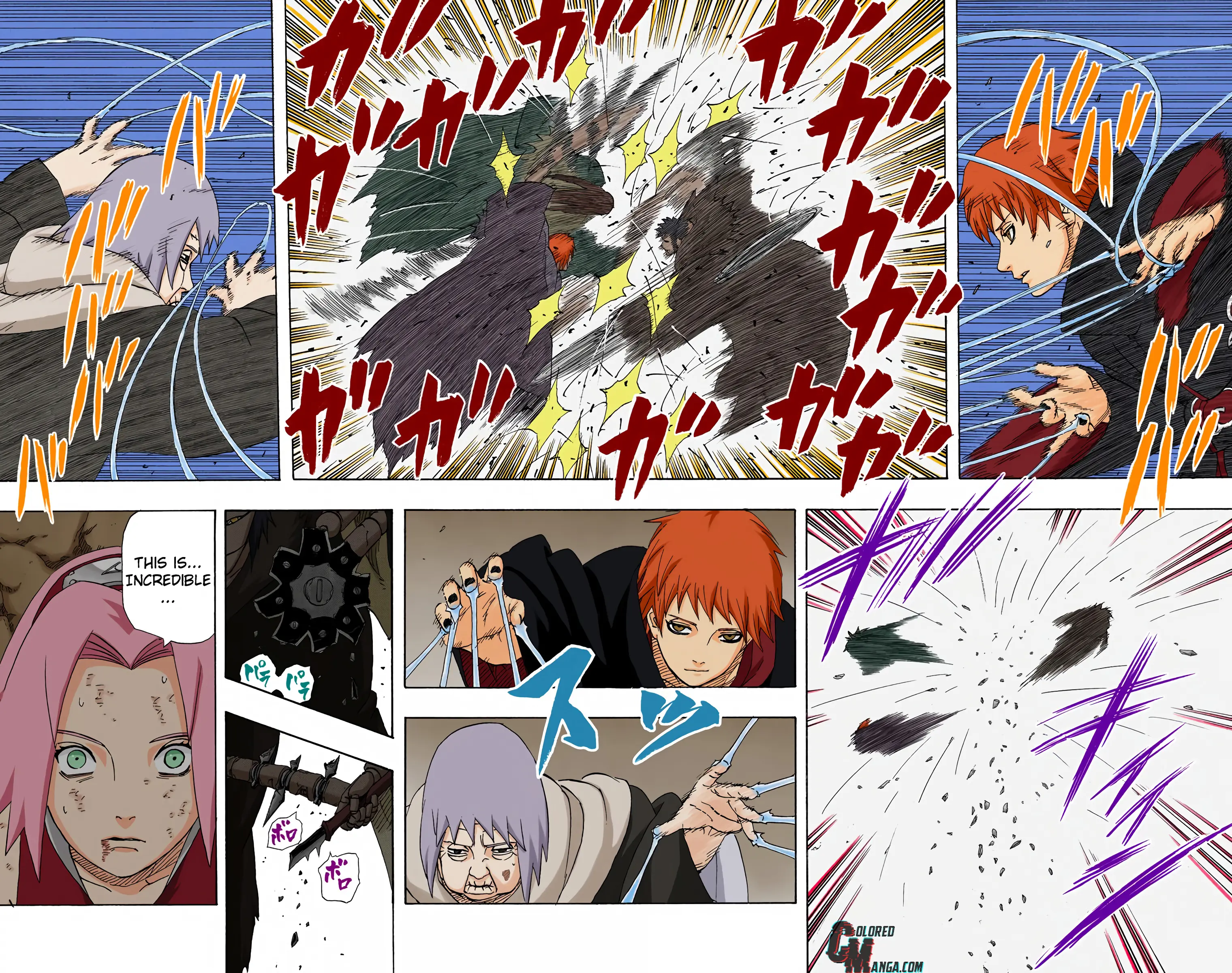Naruto Colored Manga Online, chapter 268, page 6