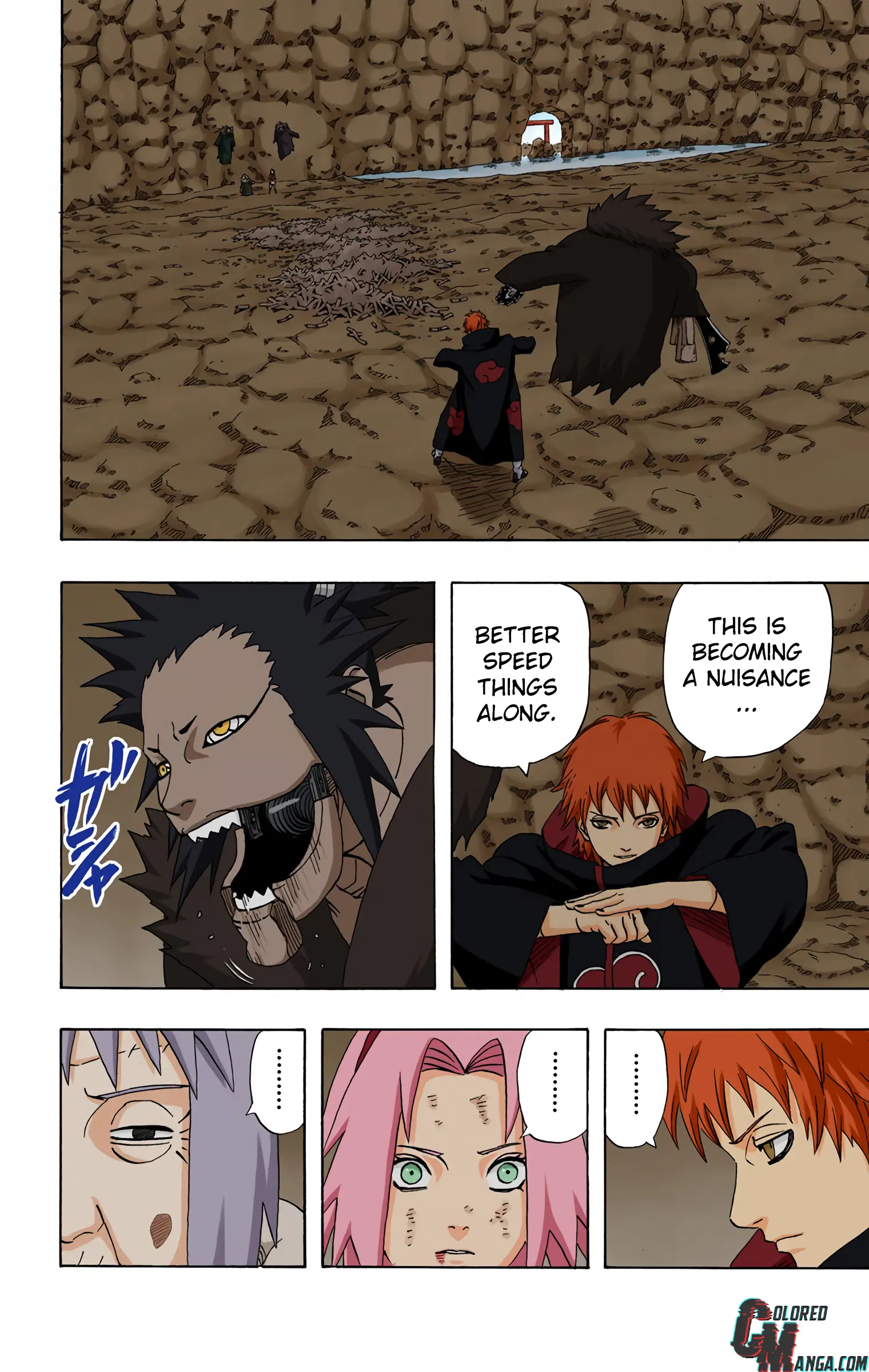 Naruto Colored Manga Online, chapter 268, page 7