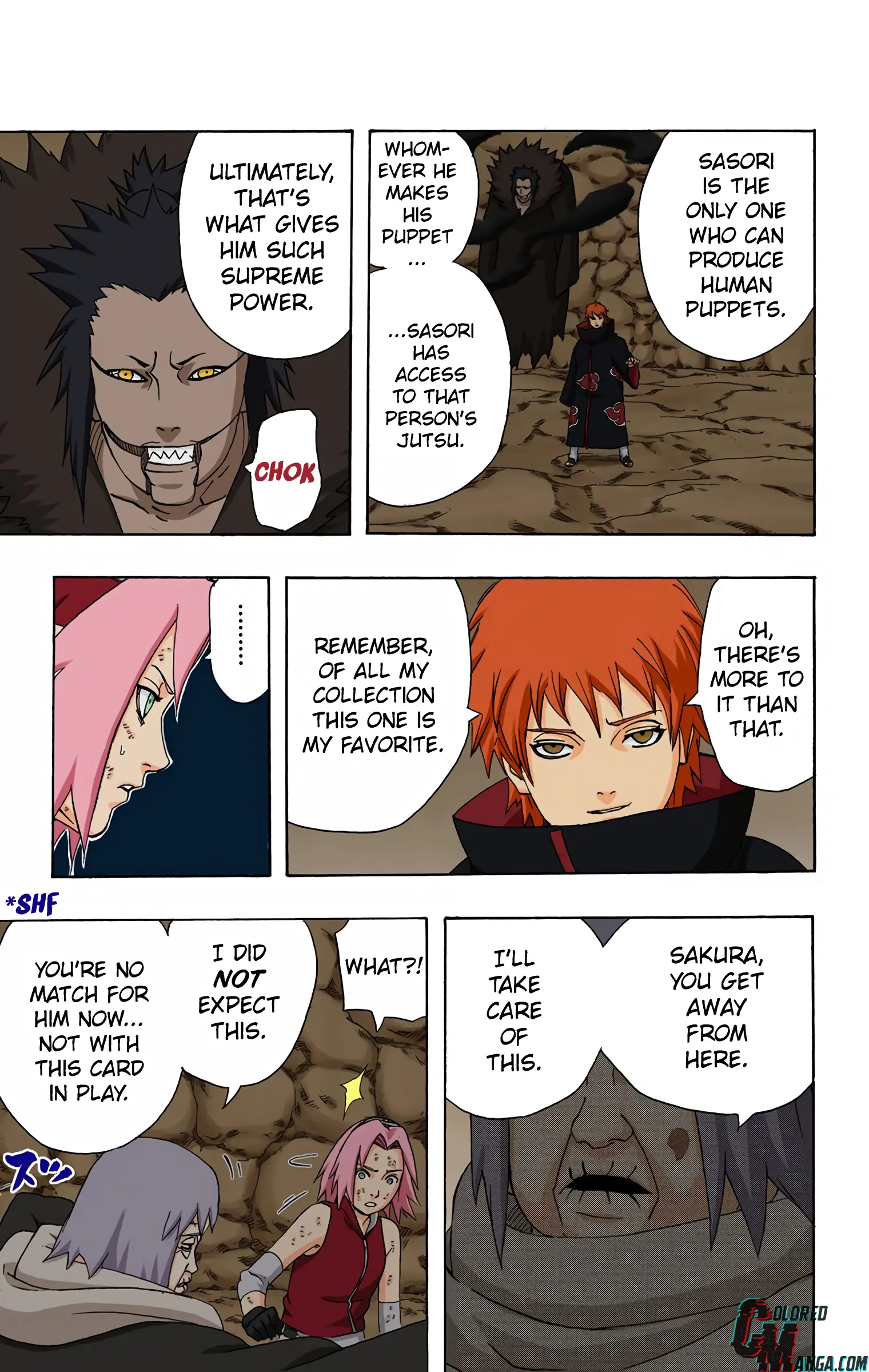 Naruto Colored Manga Online, chapter 268, page 10
