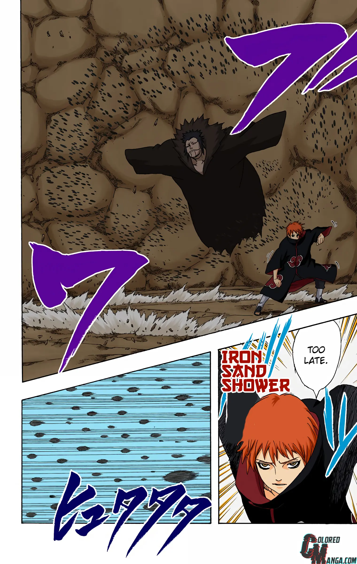 Naruto Colored Manga Online, chapter 268, page 11