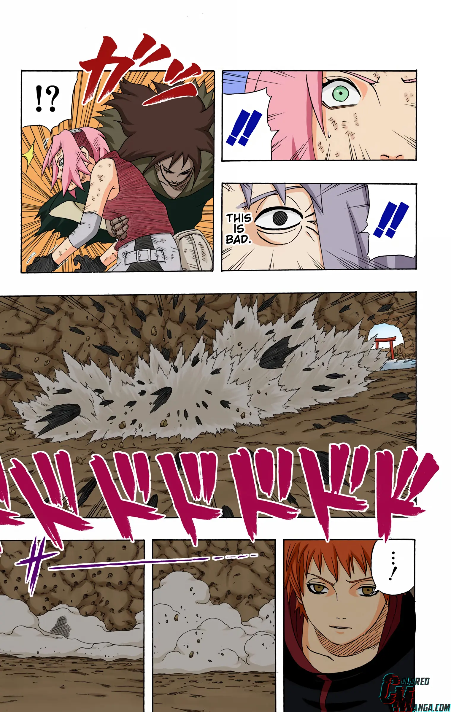 Naruto Colored Manga Online, chapter 268, page 12