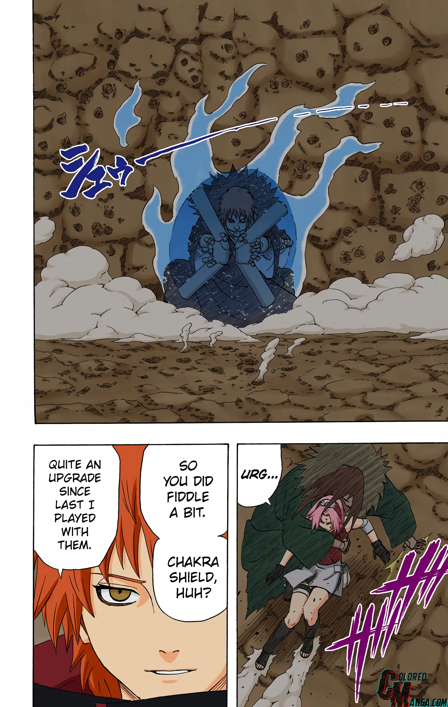 Naruto Colored Manga Online, chapter 268, page 13