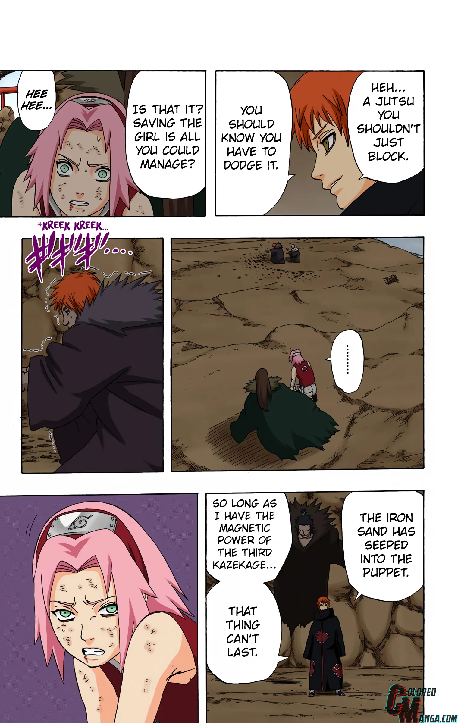 Naruto Colored Manga Online, chapter 268, page 16