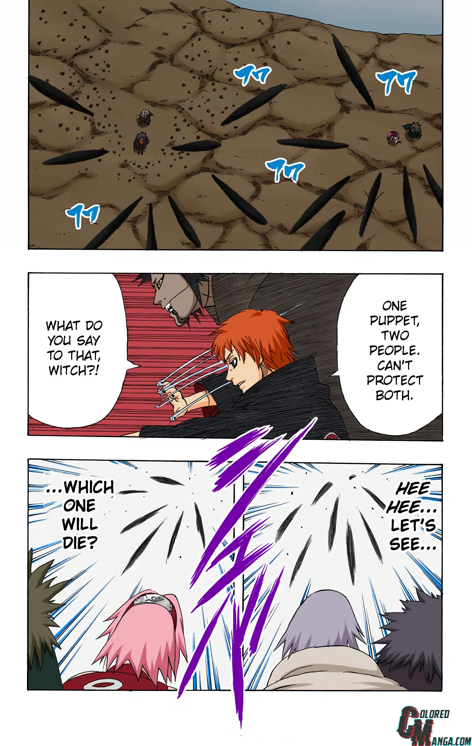 Naruto Colored Manga Online, chapter 268, page 18