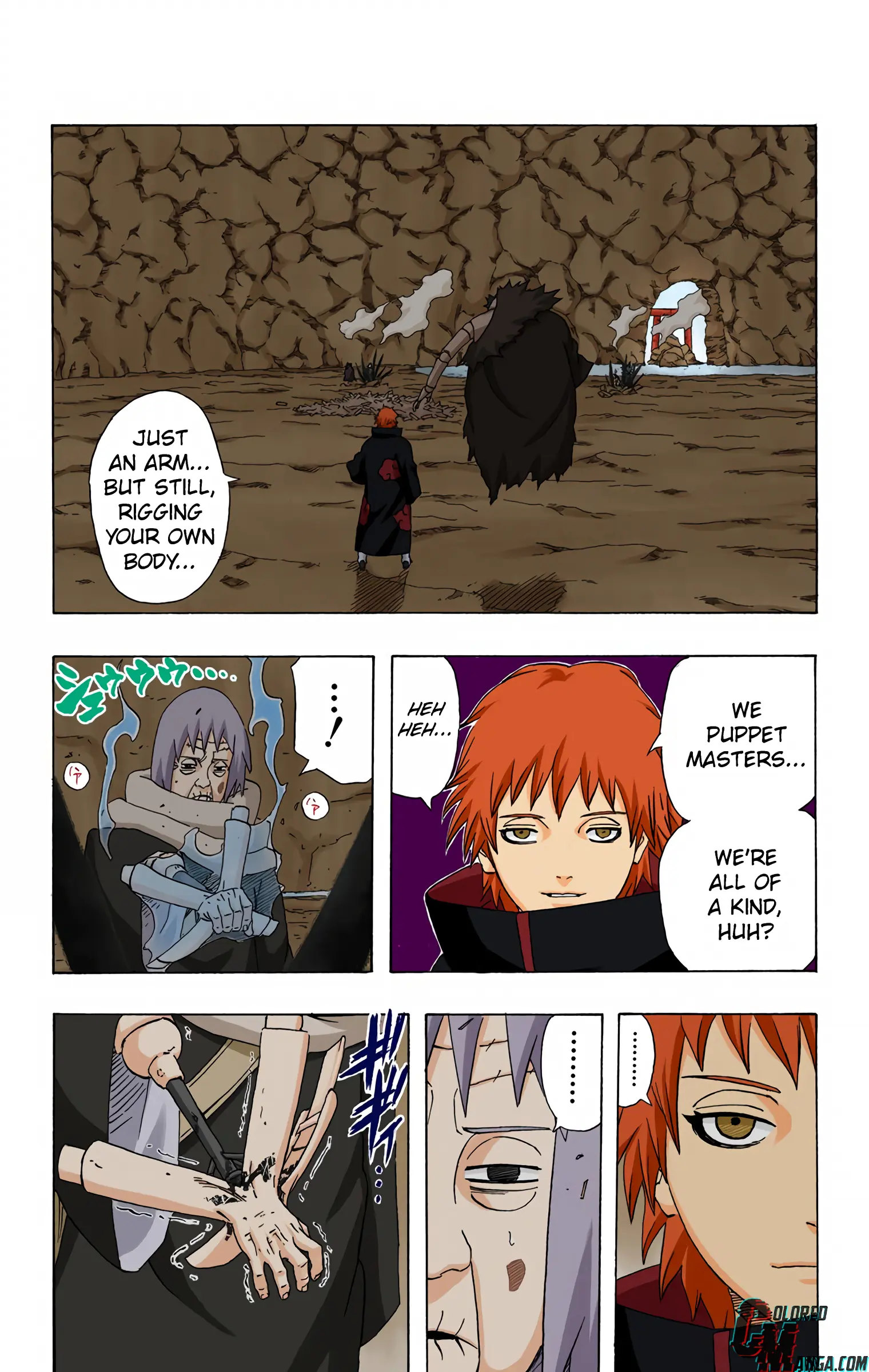 Naruto Colored Manga Online, chapter 269, page 5
