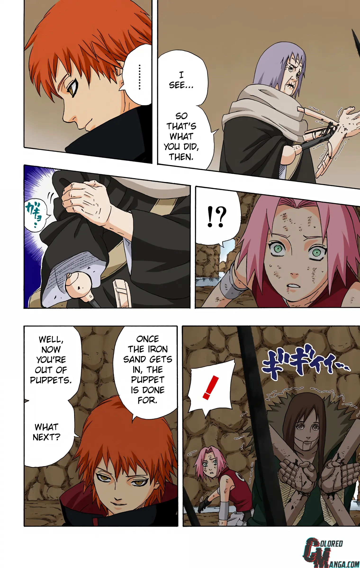 Naruto Colored Manga Online, chapter 269, page 6