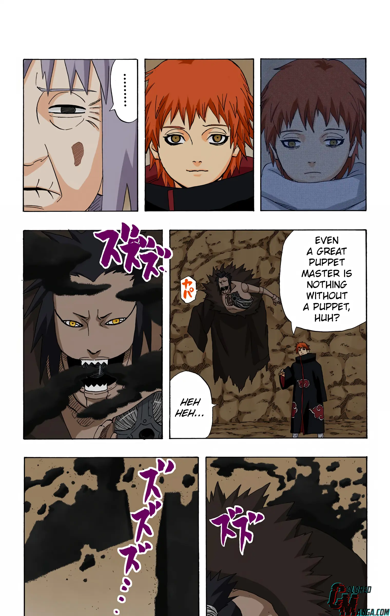 Naruto Colored Manga Online, chapter 269, page 9