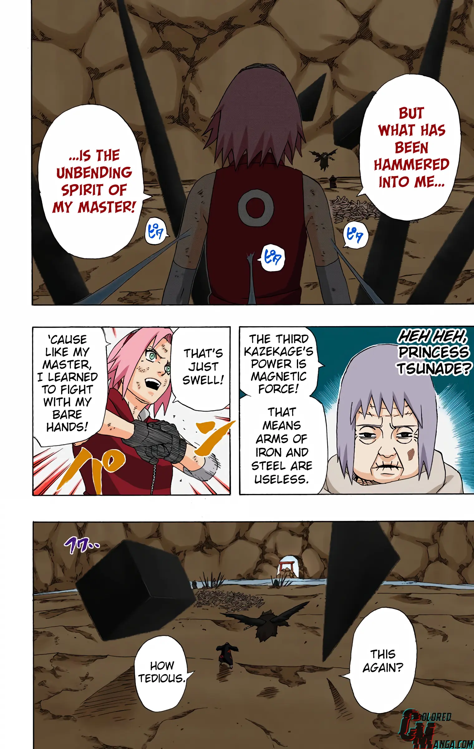 Naruto Colored Manga Online, chapter 269, page 13
