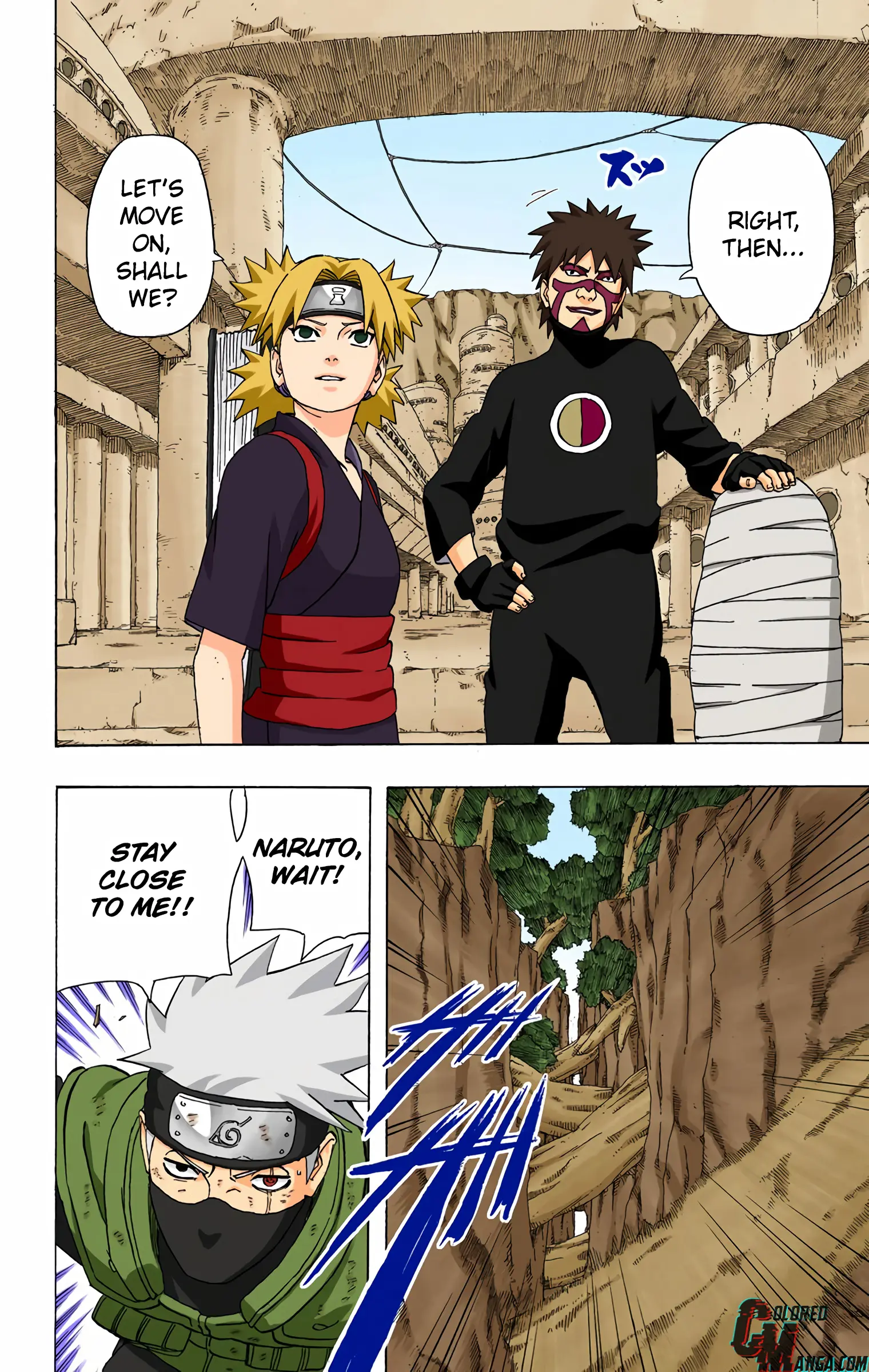 Naruto Colored Manga Online, chapter 270, page 5