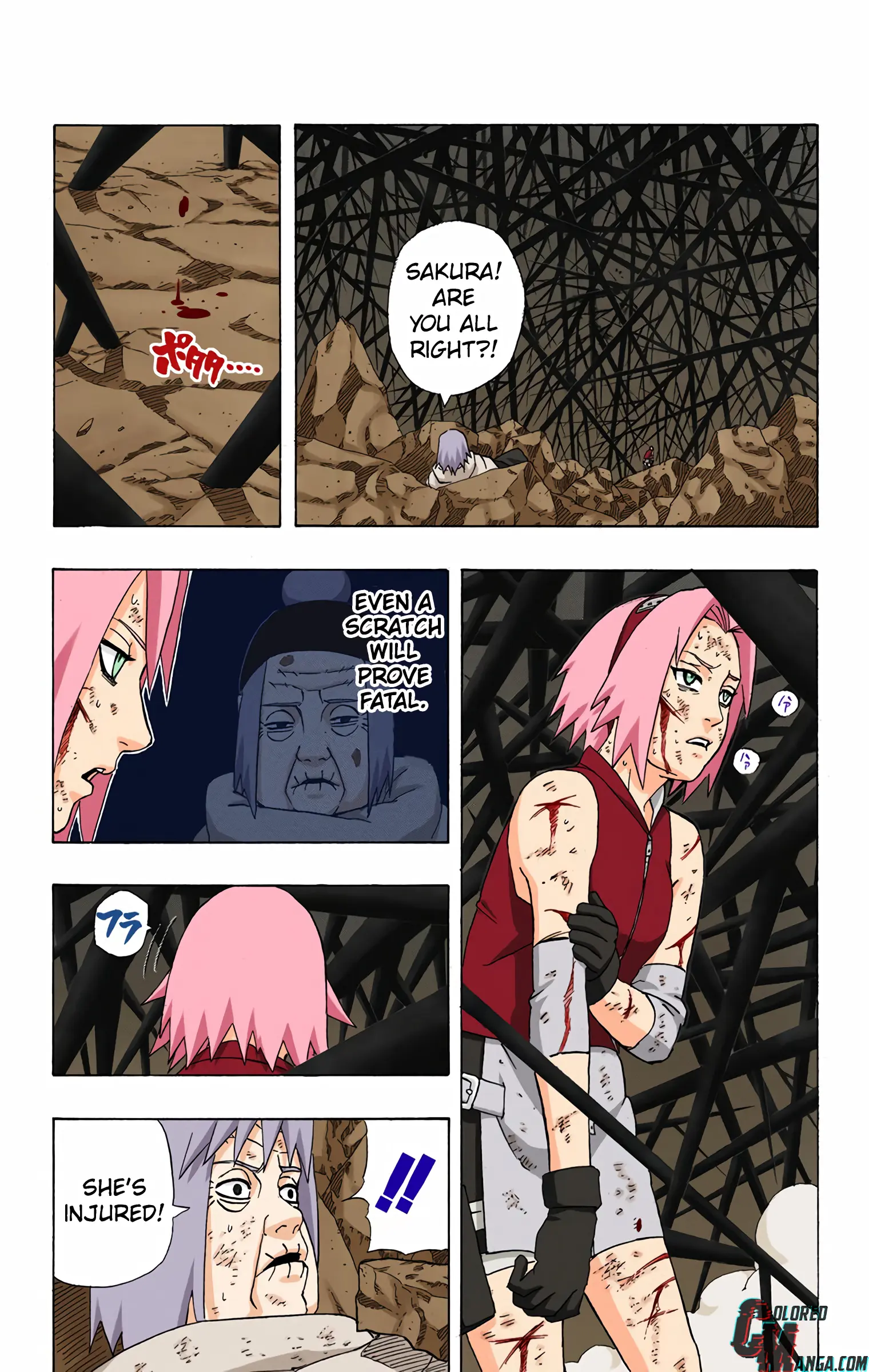 Naruto Colored Manga Online, chapter 270, page 13