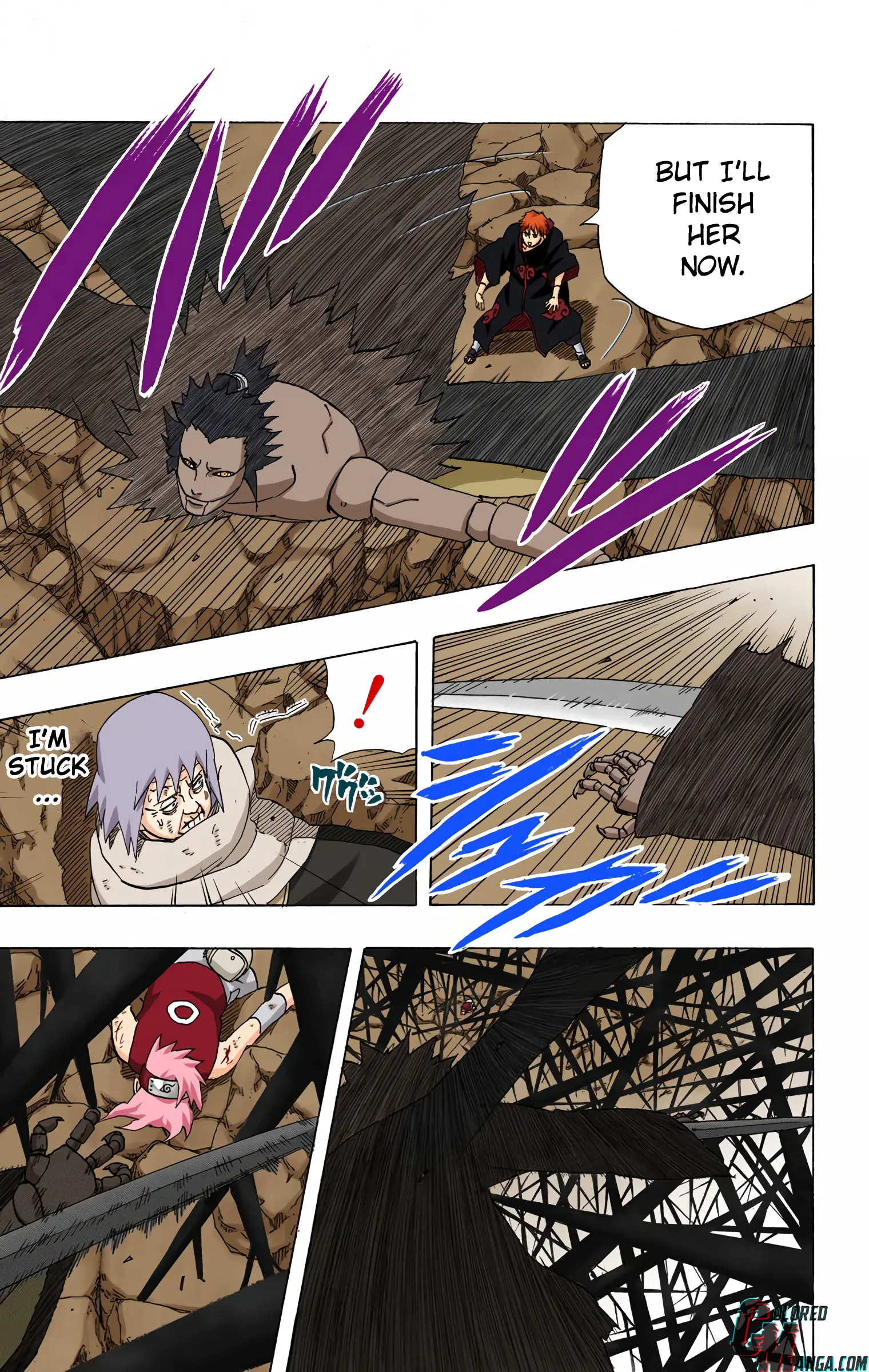 Naruto Colored Manga Online, chapter 270, page 15