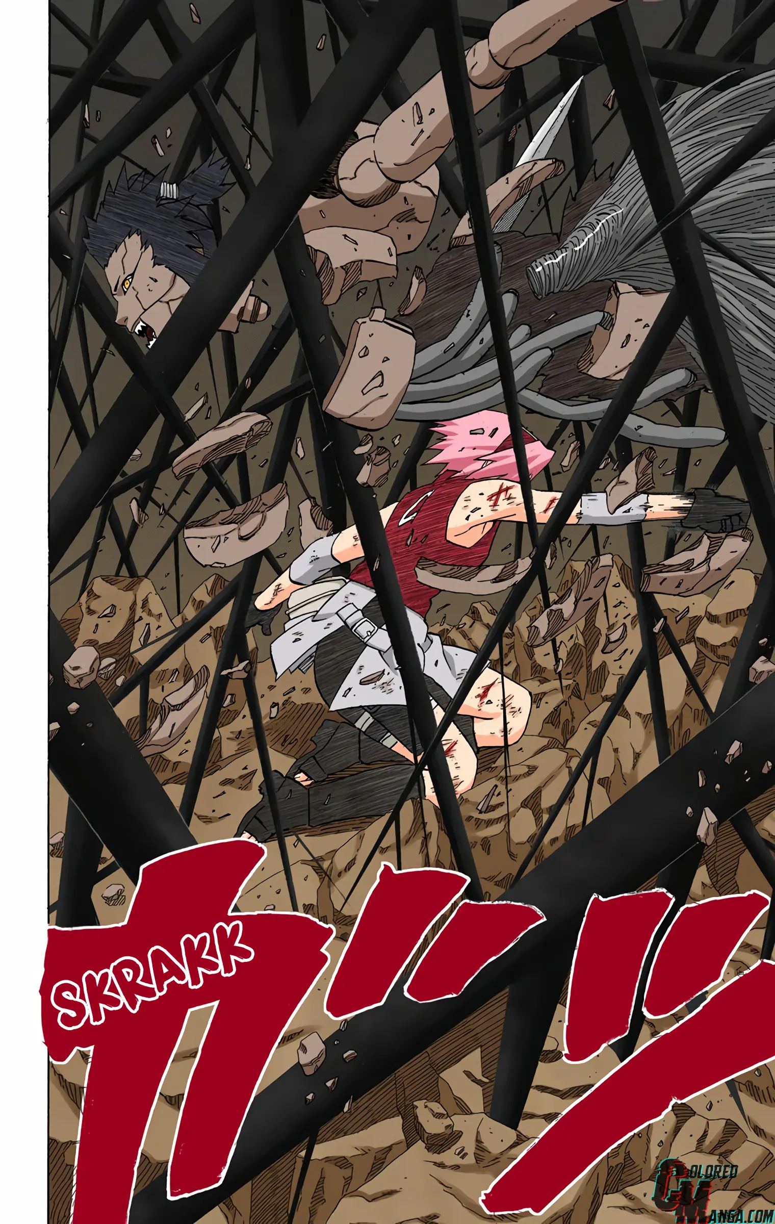 Naruto Colored Manga Online, chapter 270, page 16