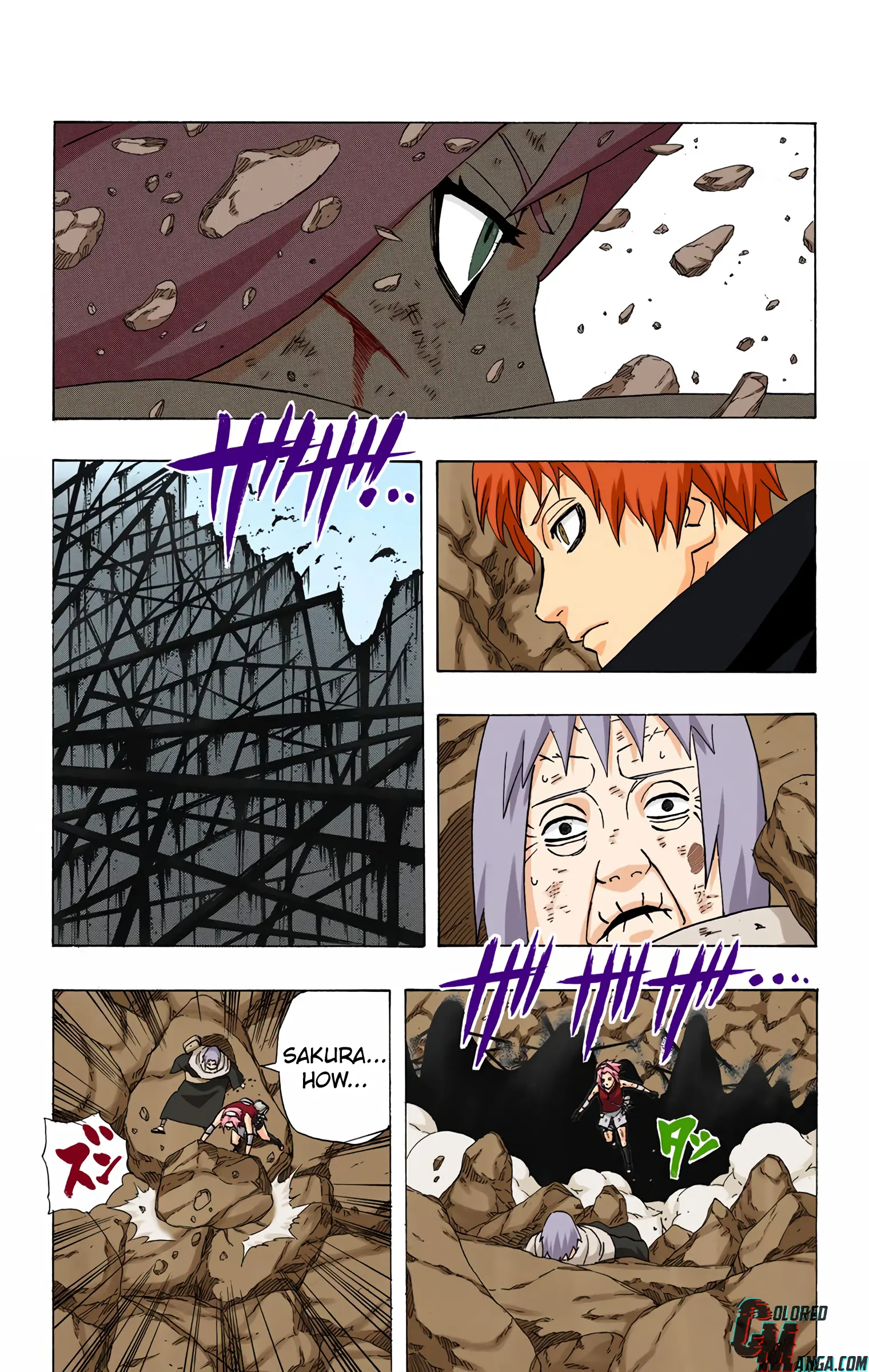 Naruto Colored Manga Online, chapter 270, page 17