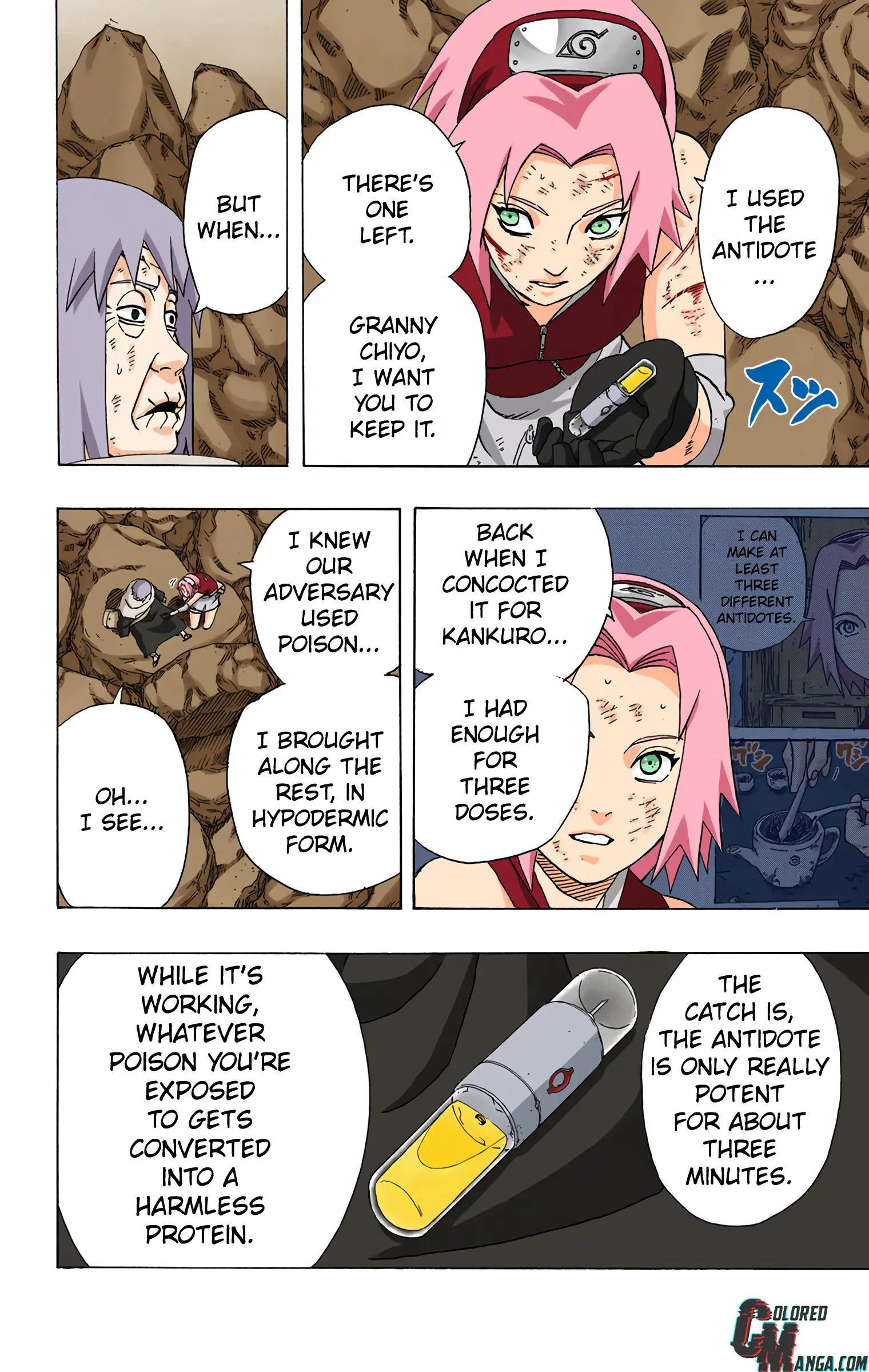 Naruto Colored Manga Online, chapter 270, page 18
