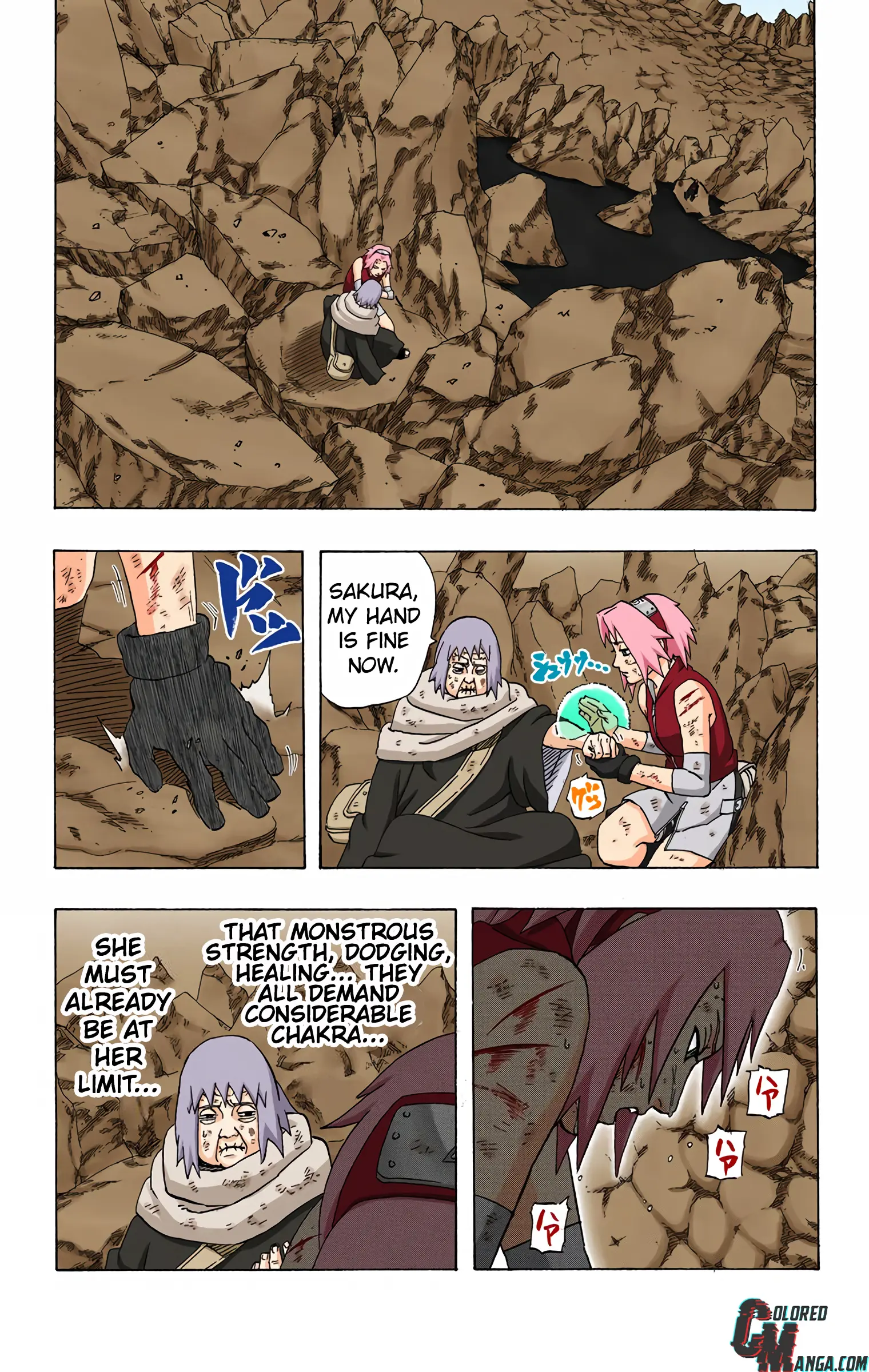 Naruto Colored Manga Online, chapter 271, page 3