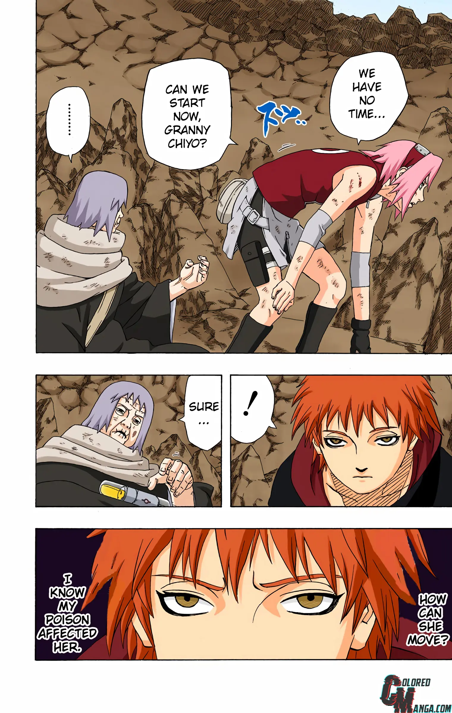Naruto Colored Manga Online, chapter 271, page 4