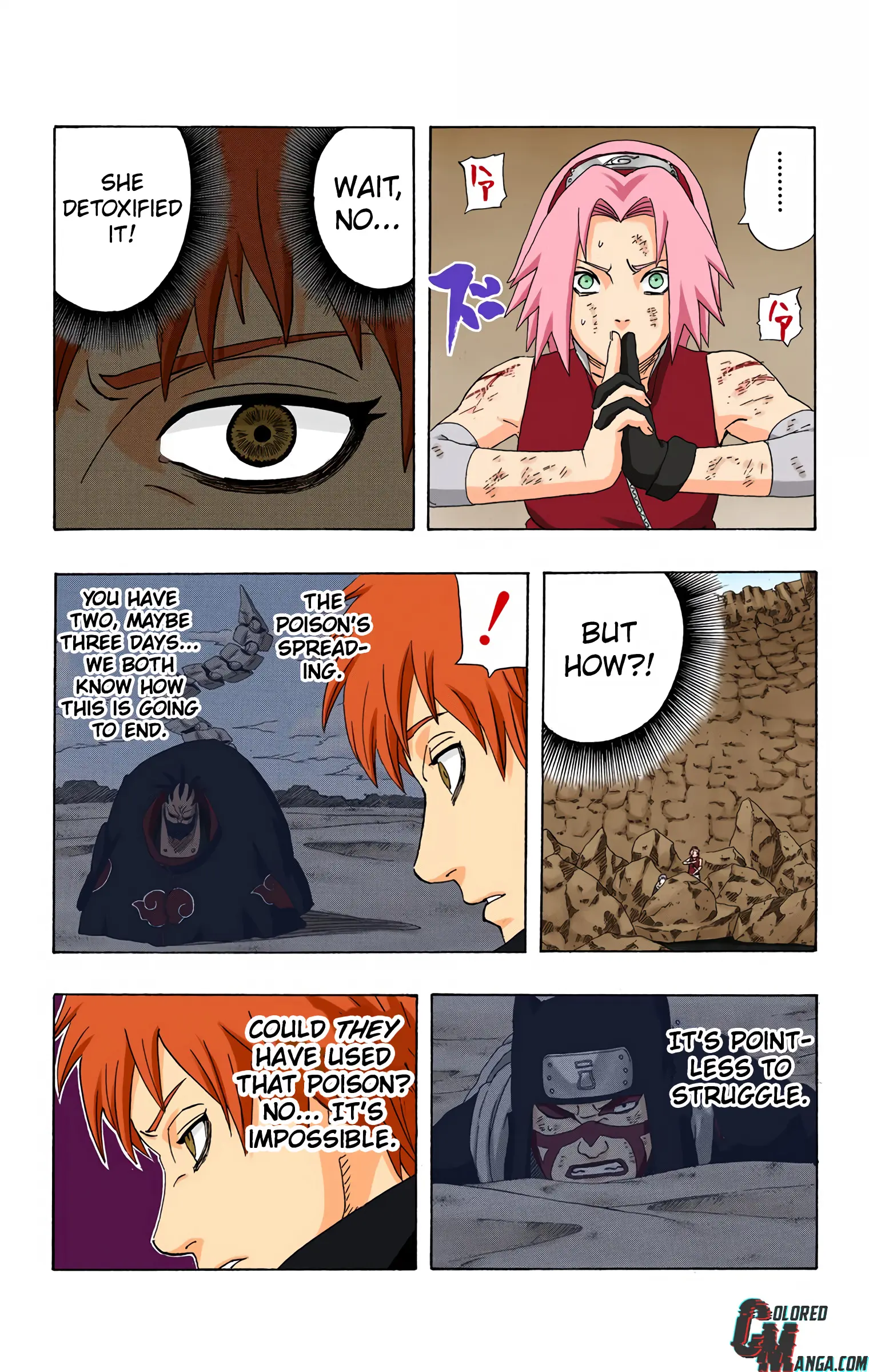 Naruto Colored Manga Online, chapter 271, page 5