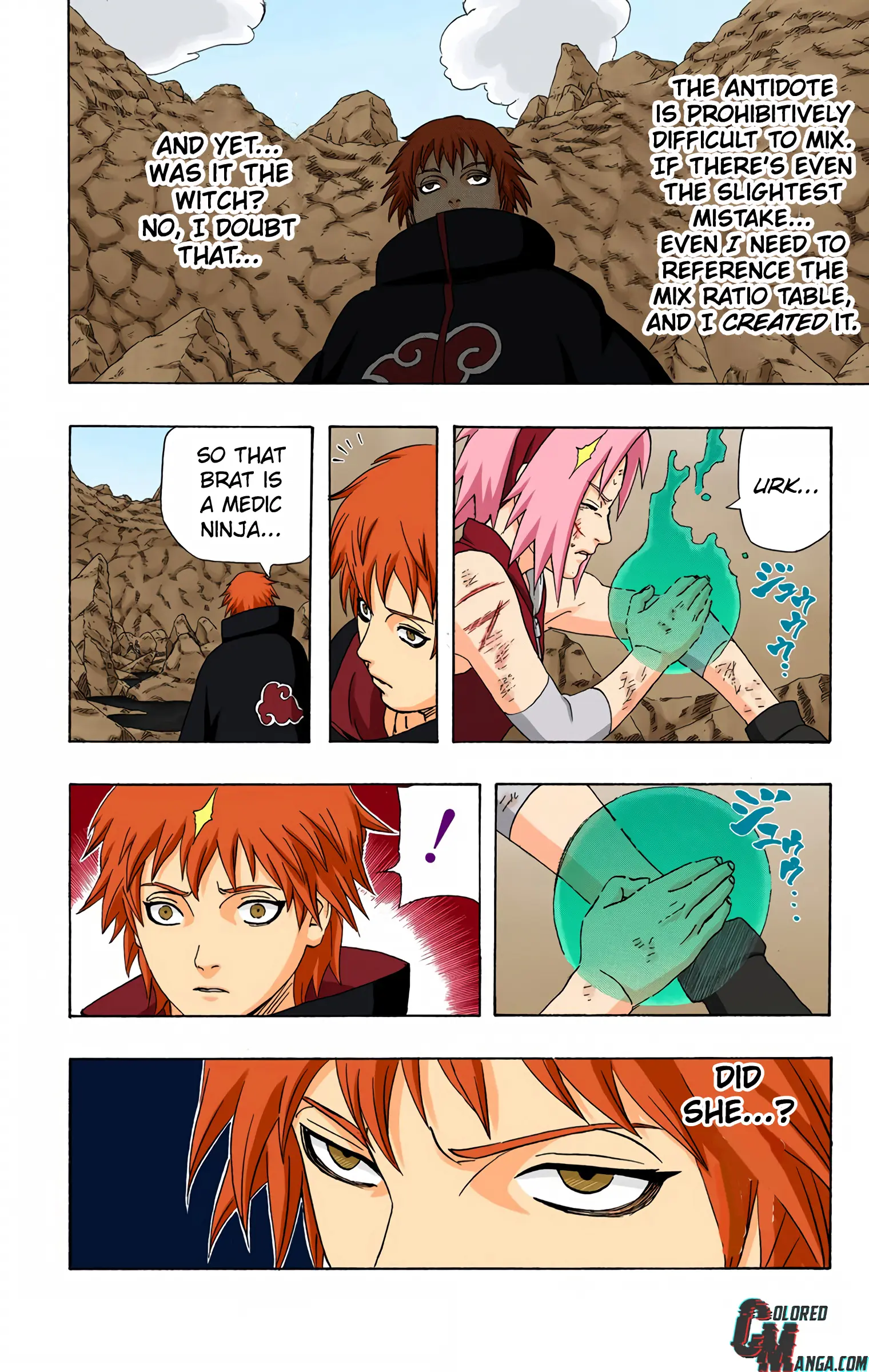 Naruto Colored Manga Online, chapter 271, page 6