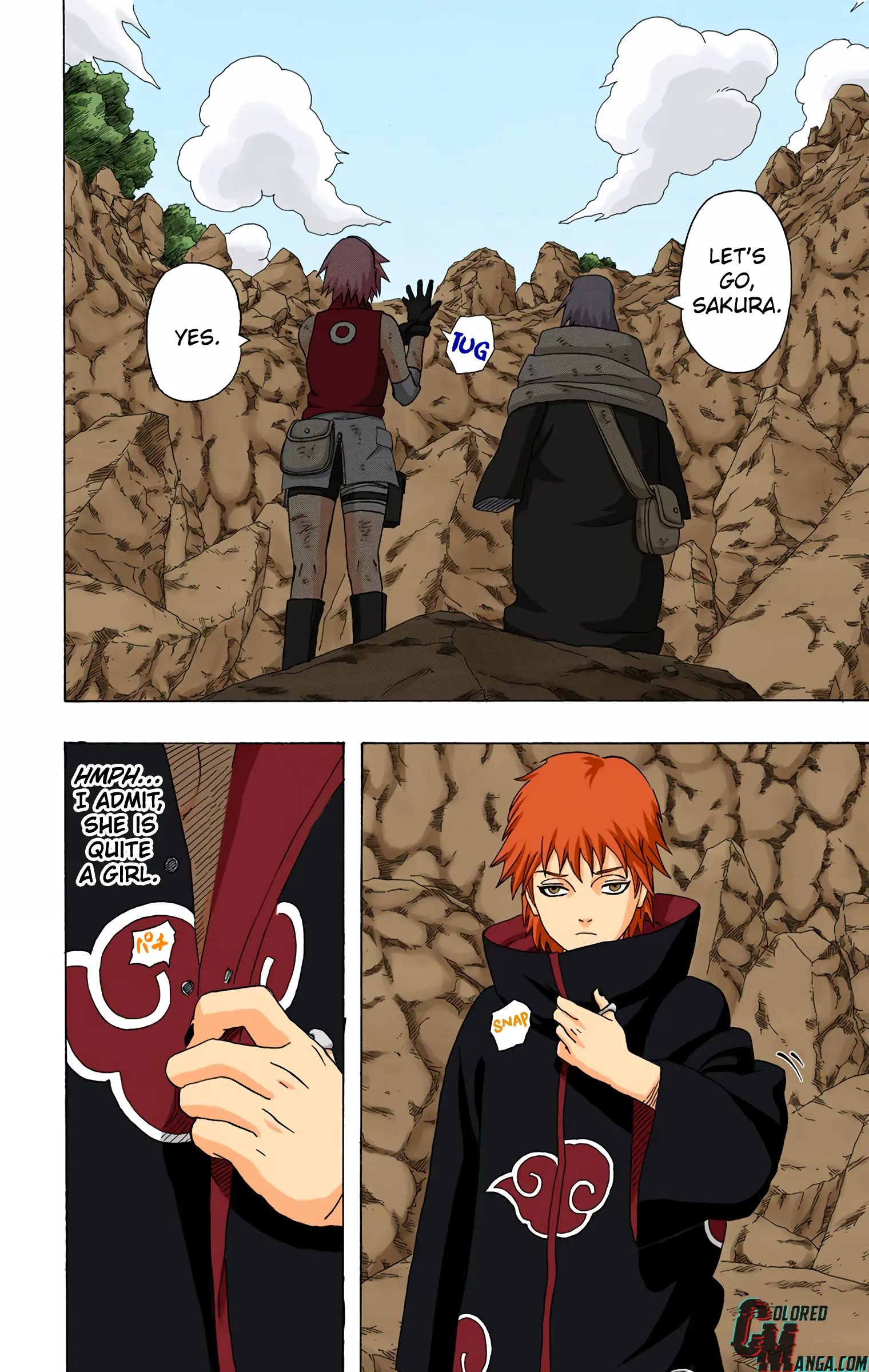 Naruto Colored Manga Online, chapter 271, page 8