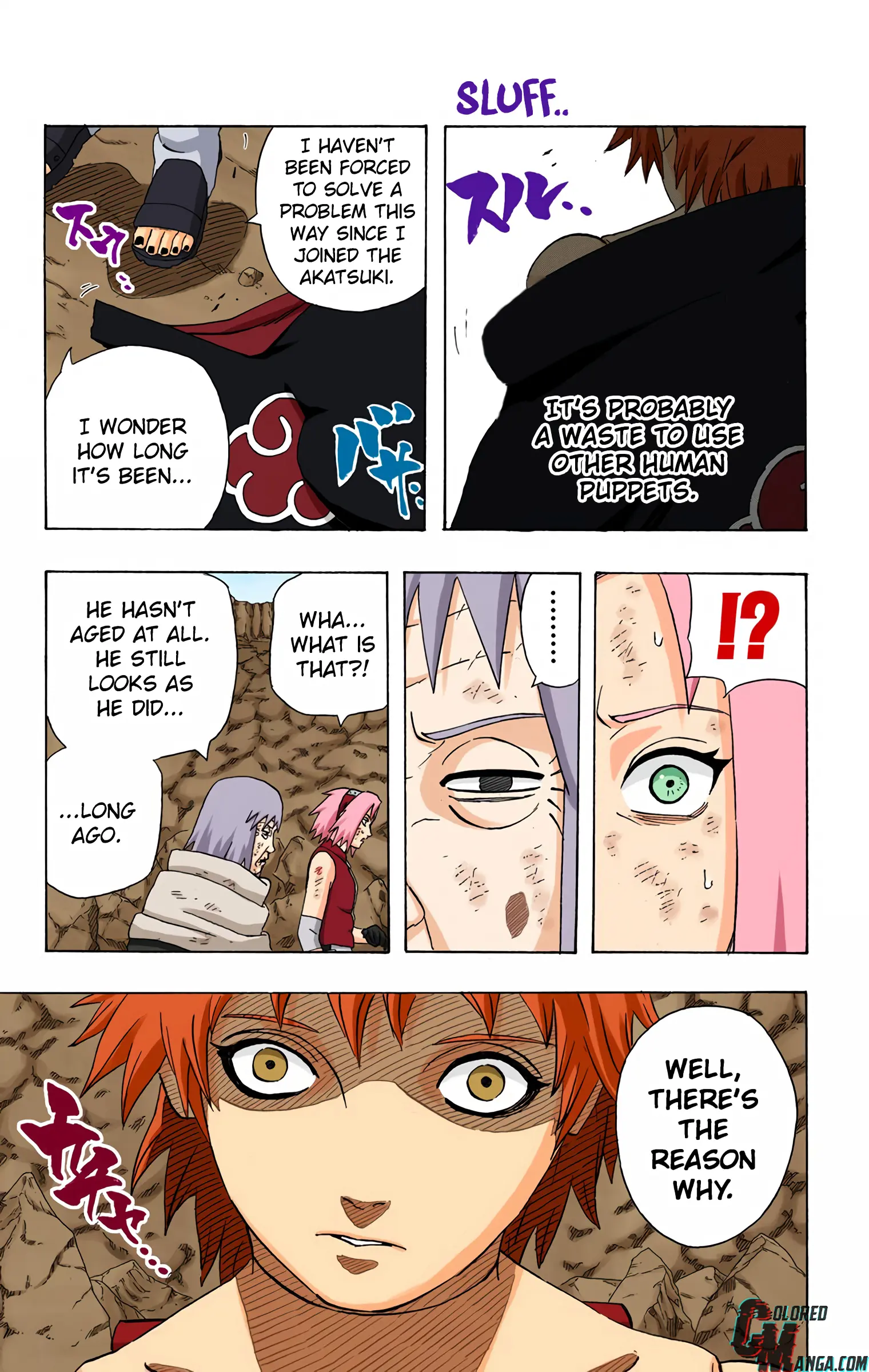 Naruto Colored Manga Online, chapter 271, page 9