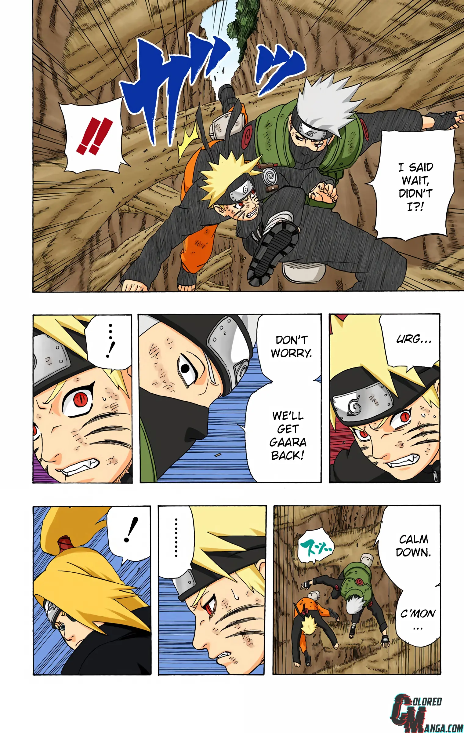 Naruto Colored Manga Online, chapter 271, page 12