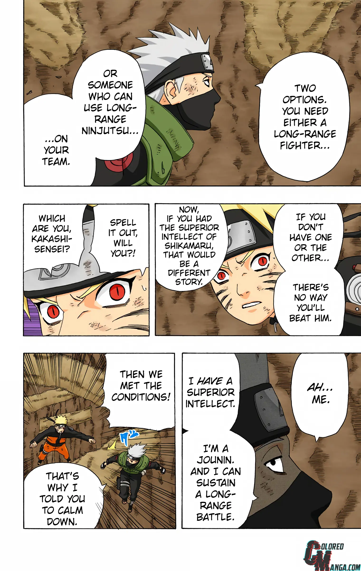 Naruto Colored Manga Online, chapter 271, page 14