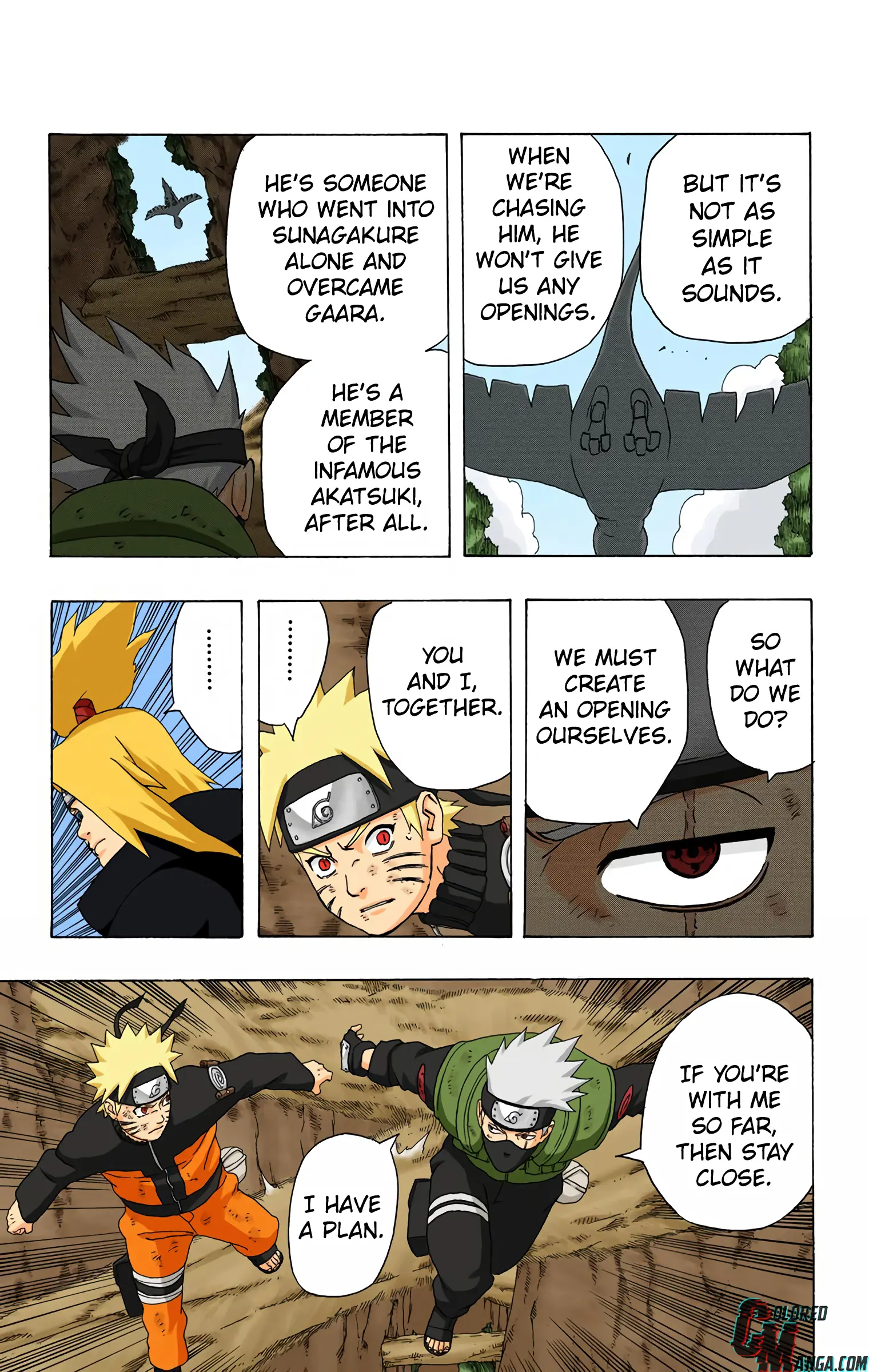 Naruto Colored Manga Online, chapter 271, page 15