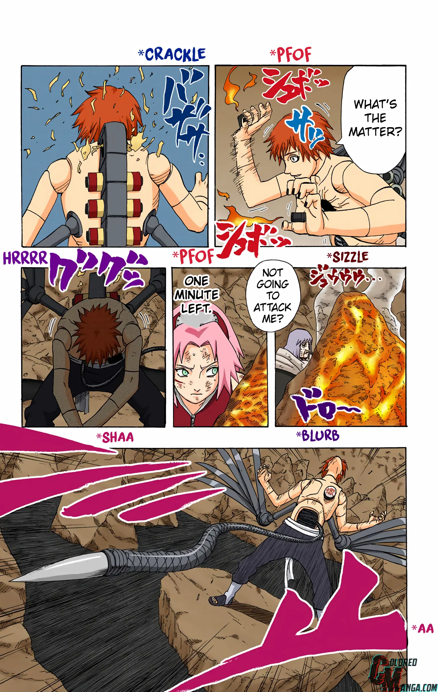 Naruto Colored Manga Online, chapter 271, page 17
