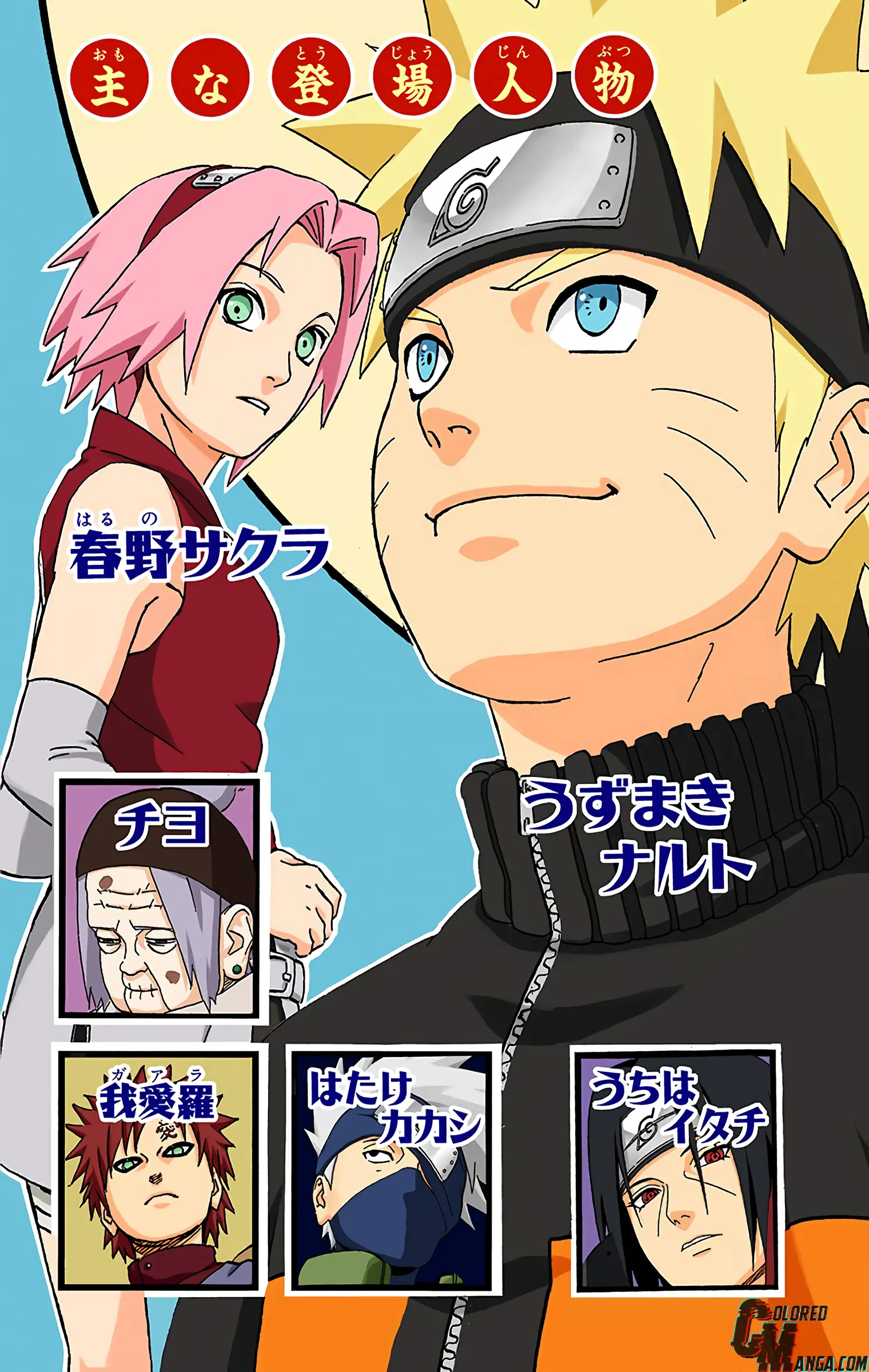 Naruto Colored Manga Online, chapter 272, page 4