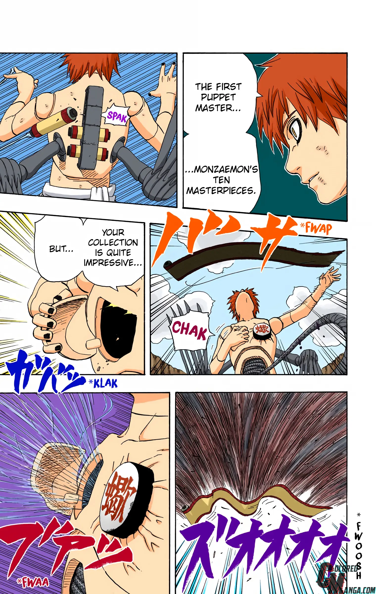 Naruto Colored Manga Online, chapter 272, page 17