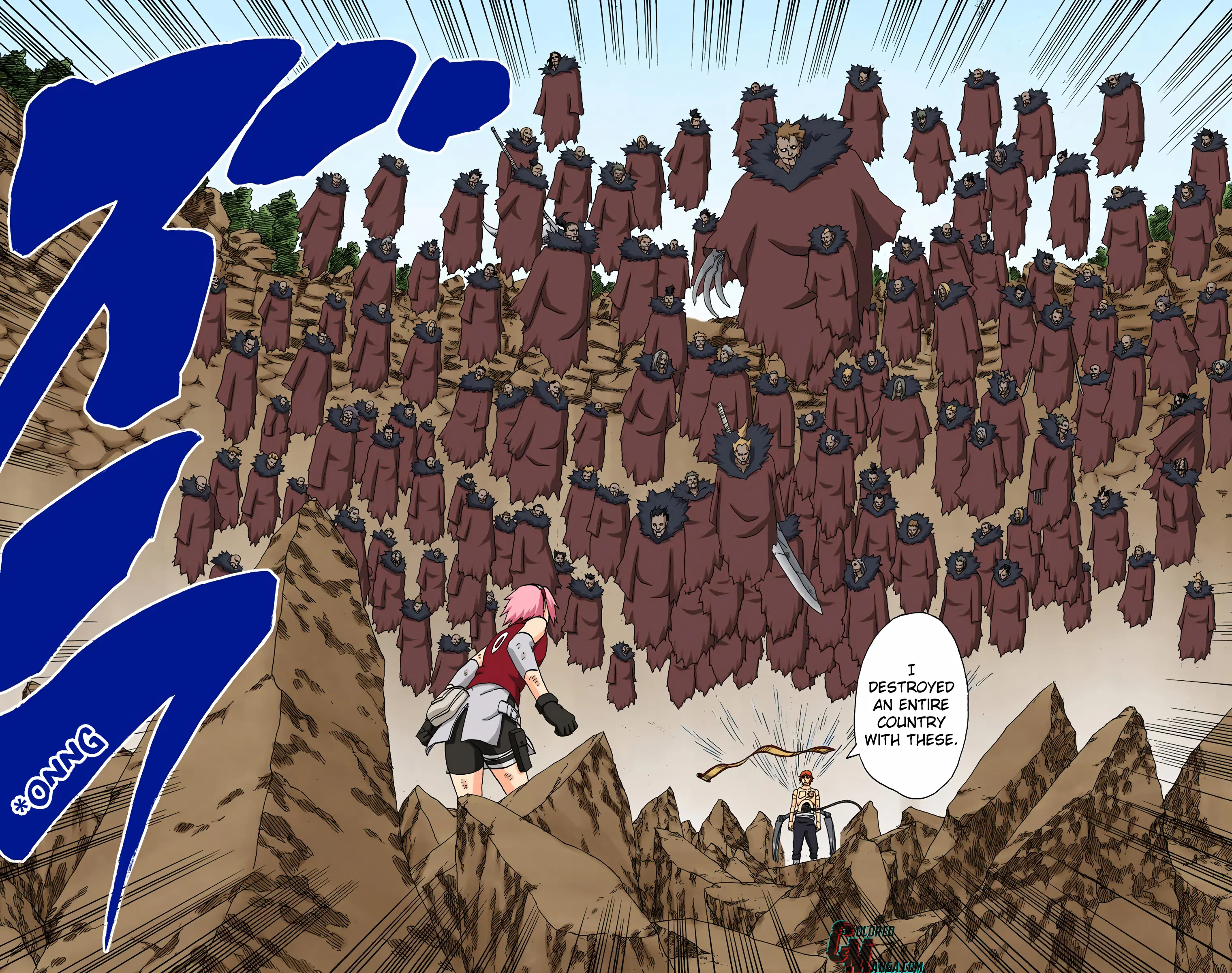 Naruto Colored Manga Online, chapter 272, page 18