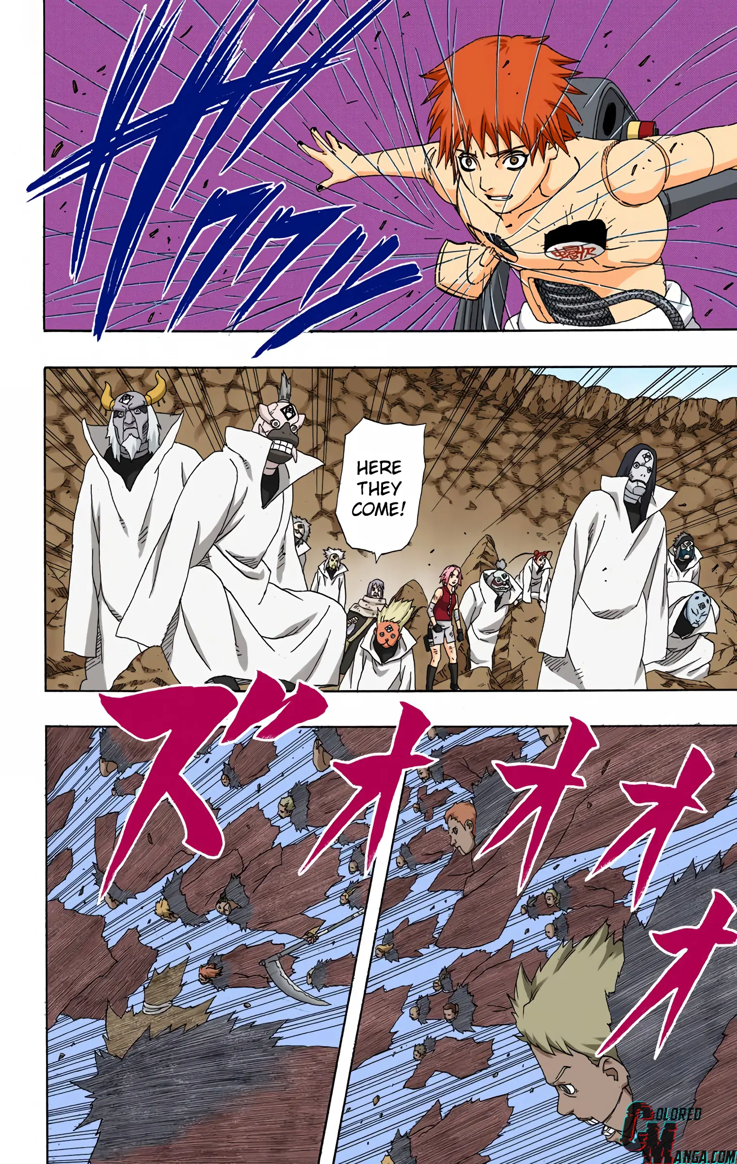 Naruto Colored Manga Online, chapter 273, page 2