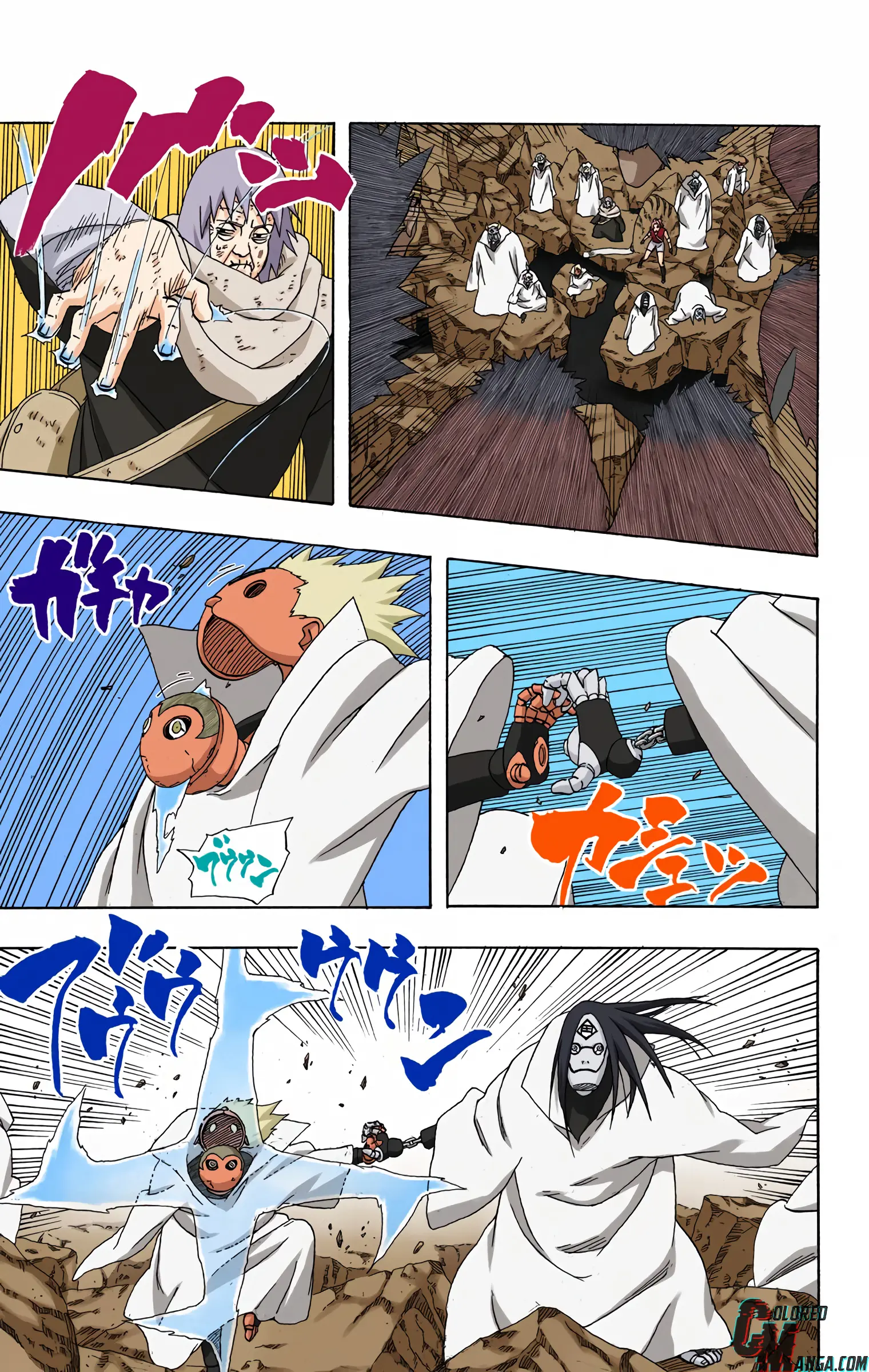 Naruto Colored Manga Online, chapter 273, page 3