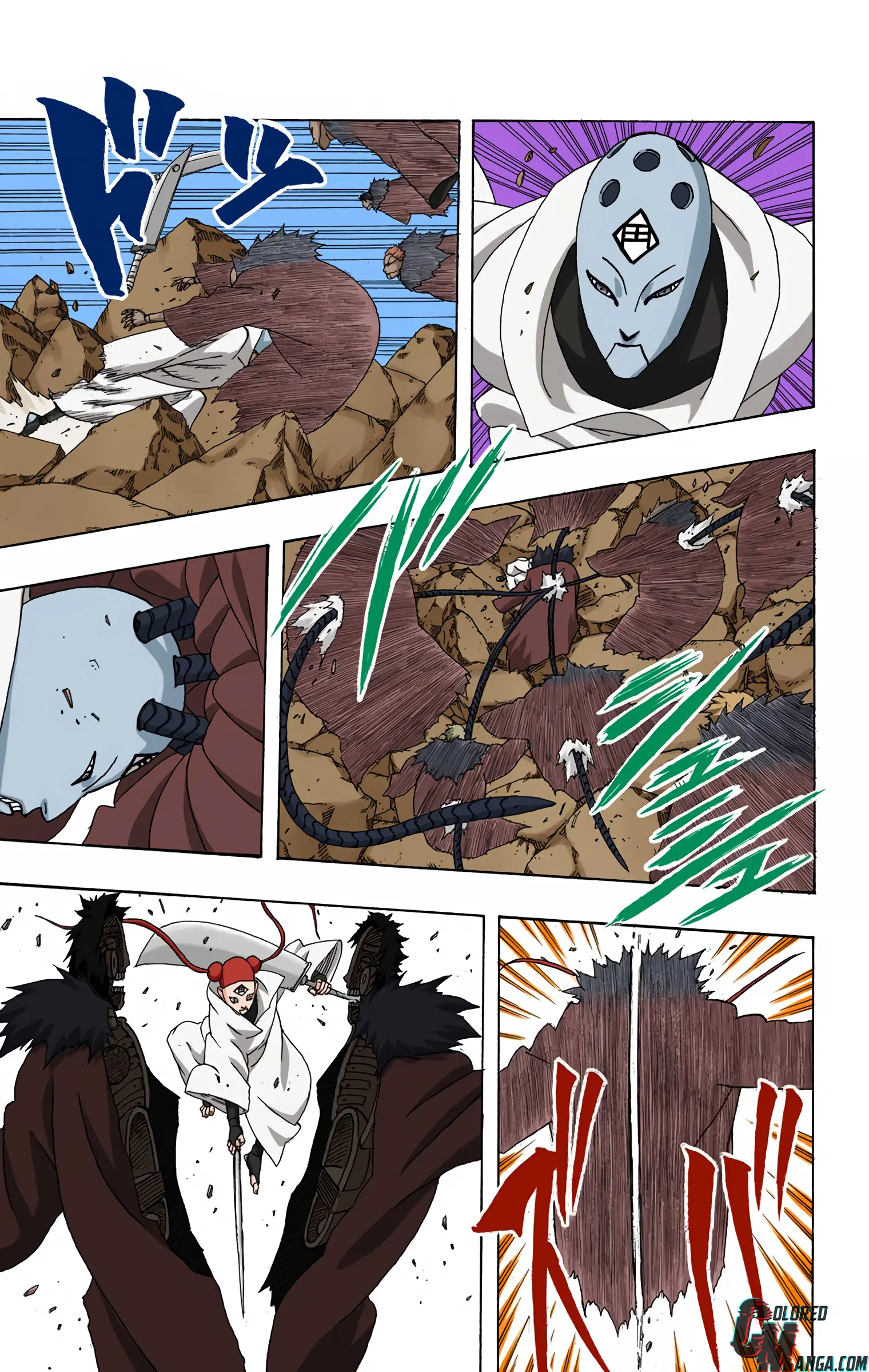 Naruto Colored Manga Online, chapter 273, page 5