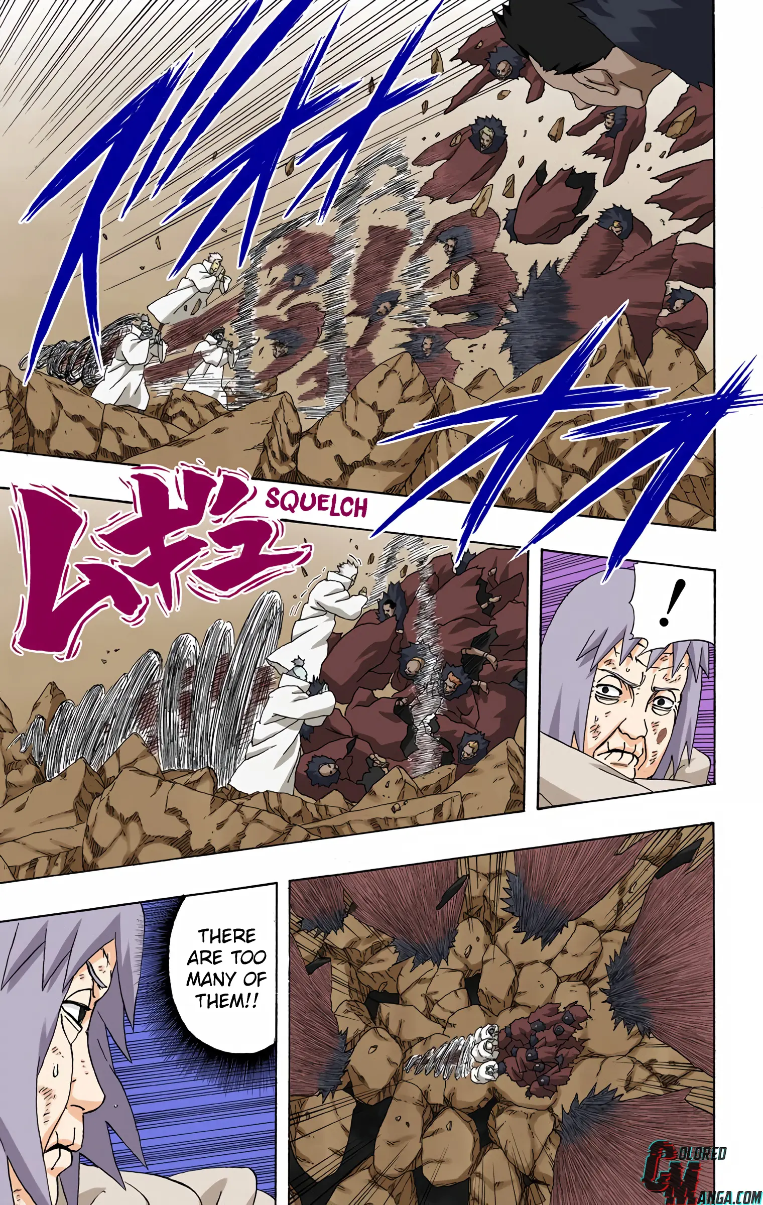Naruto Colored Manga Online, chapter 273, page 7