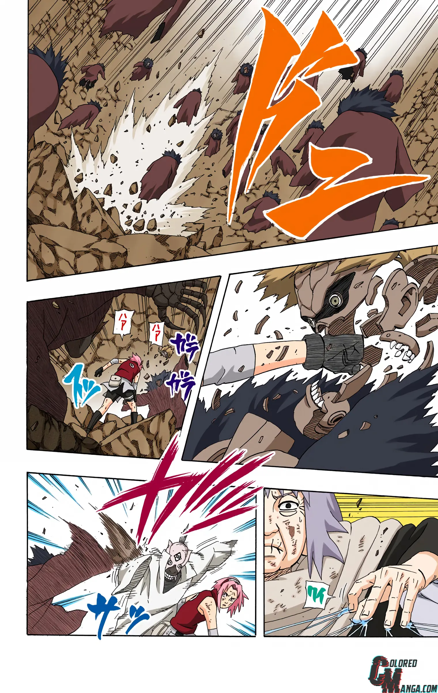 Naruto Colored Manga Online, chapter 273, page 8
