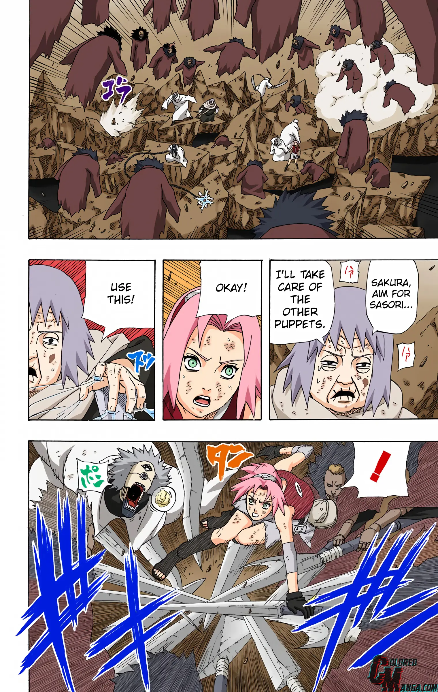 Naruto Colored Manga Online, chapter 273, page 10