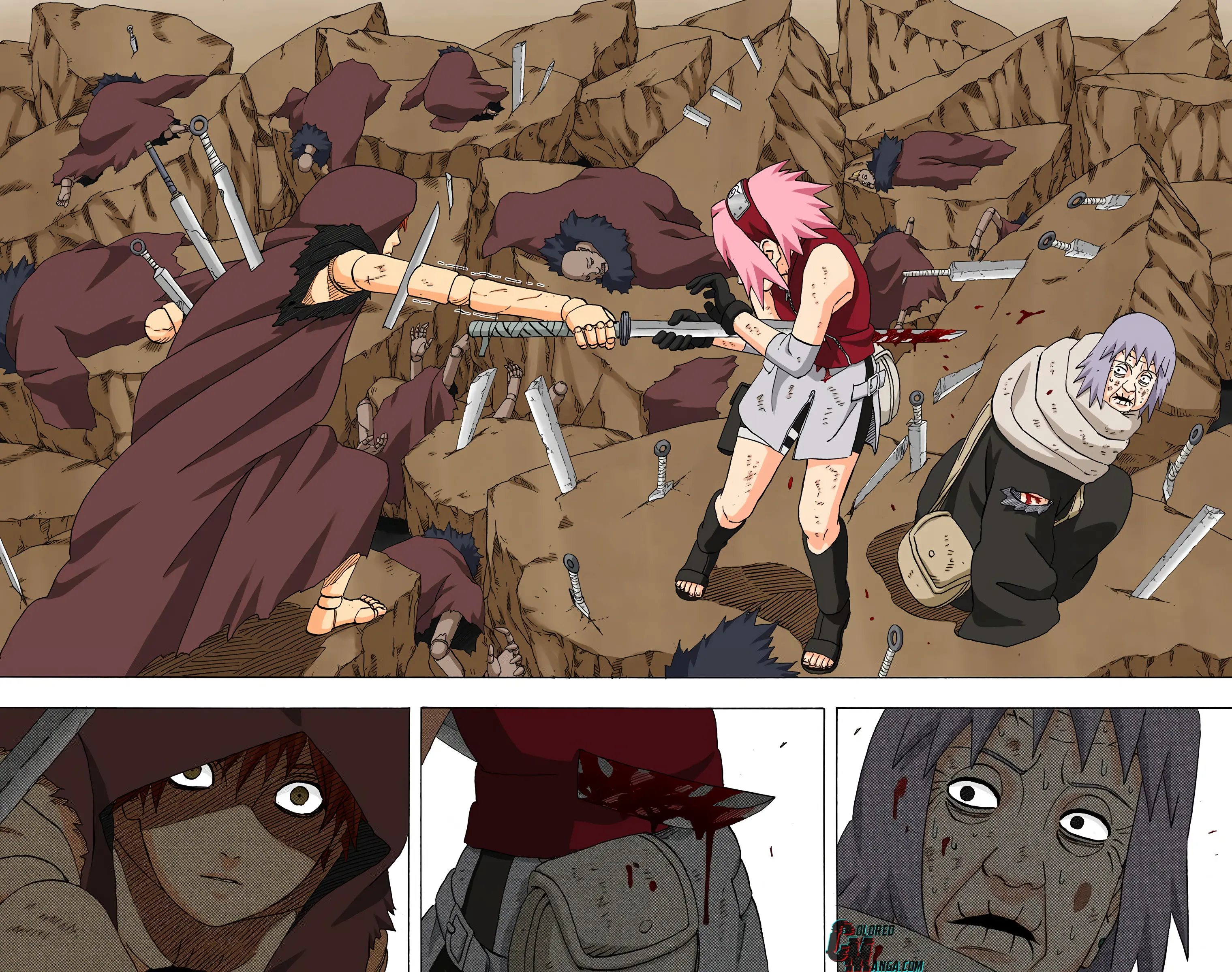Naruto Colored Manga Online, chapter 273, page 18
