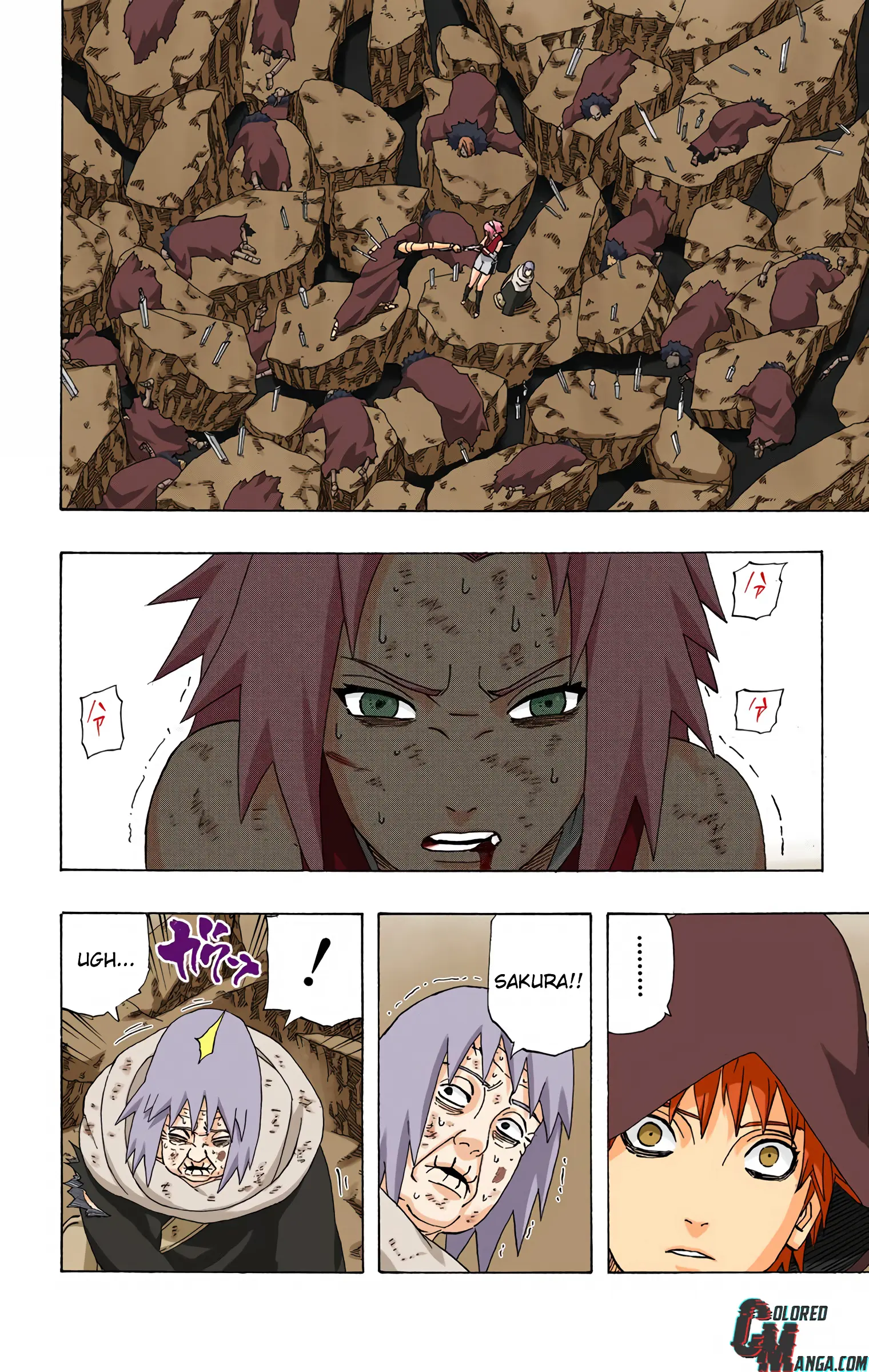 Naruto Colored Manga Online, chapter 274, page 2