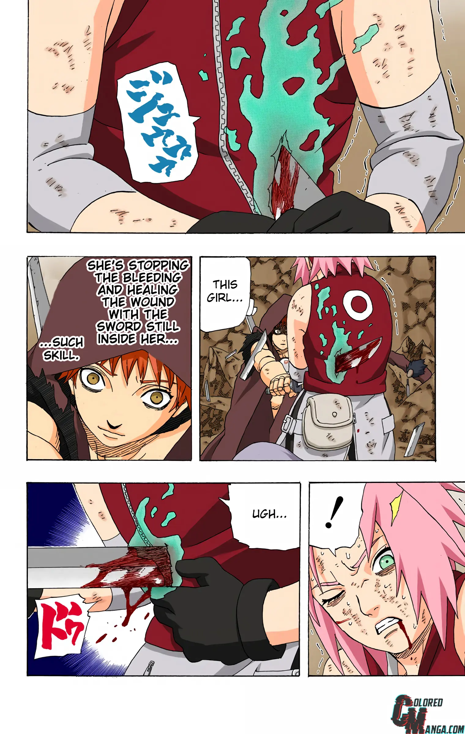 Naruto Colored Manga Online, chapter 274, page 4
