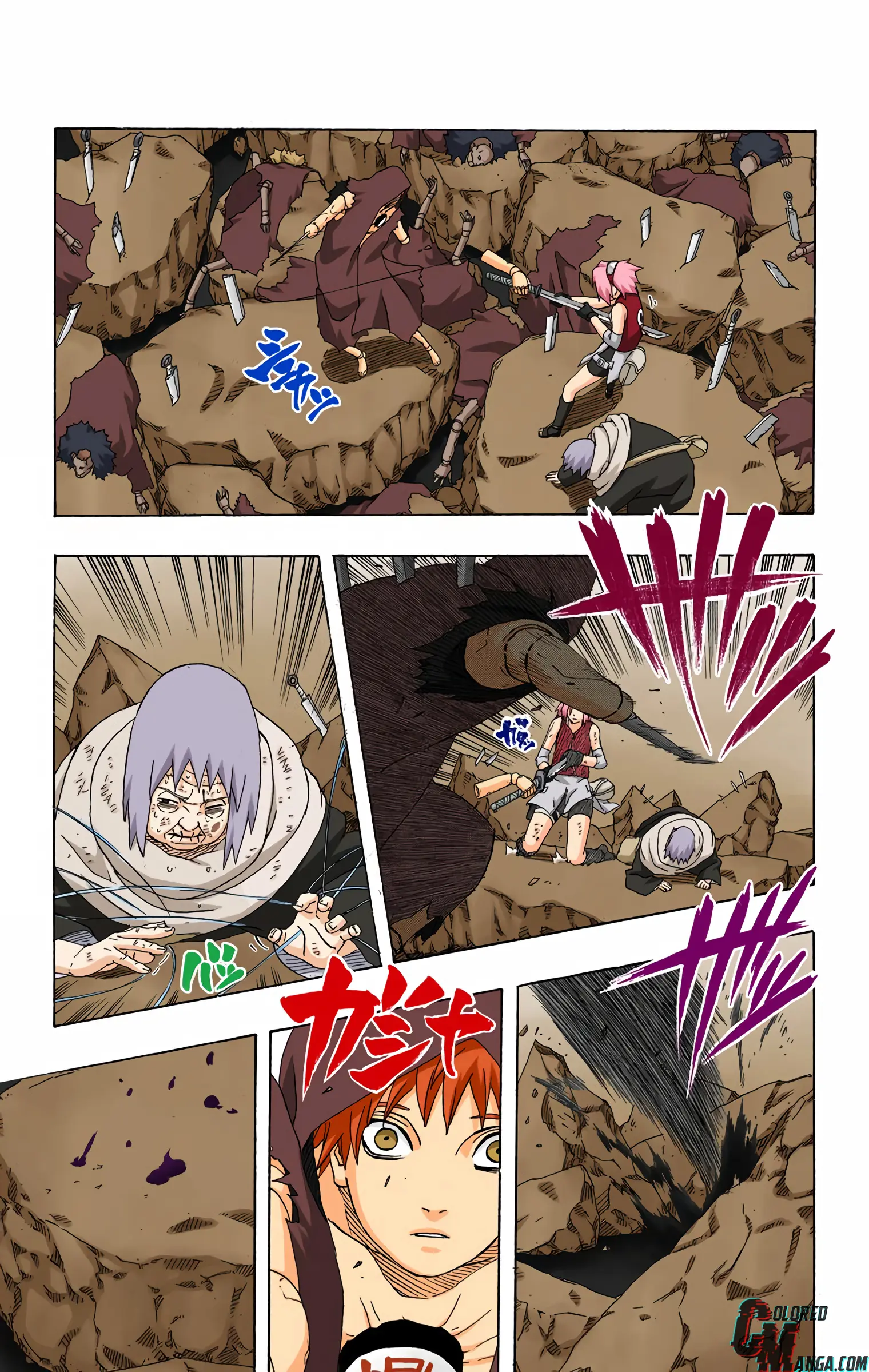 Naruto Colored Manga Online, chapter 274, page 9