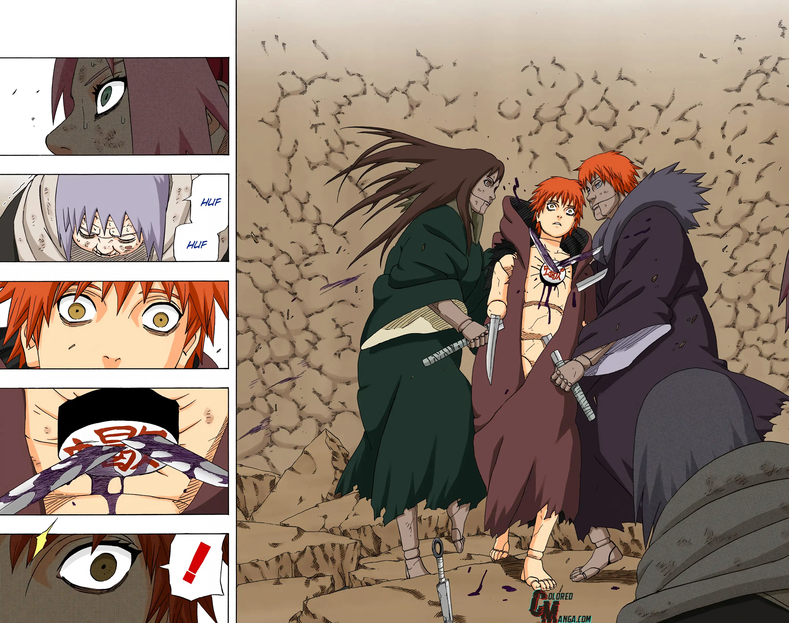 Naruto Colored Manga Online, chapter 274, page 10