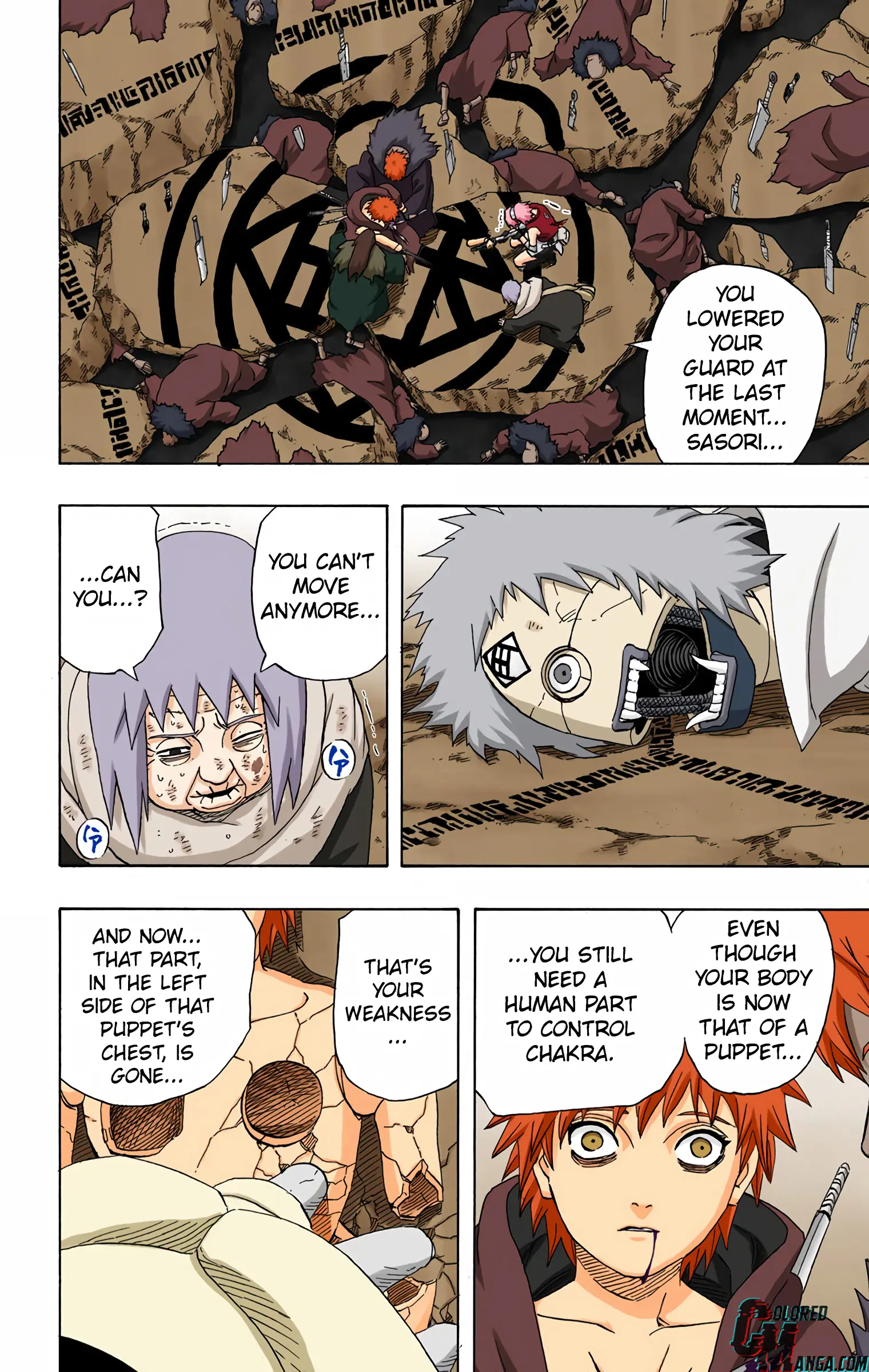 Naruto Colored Manga Online, chapter 274, page 11
