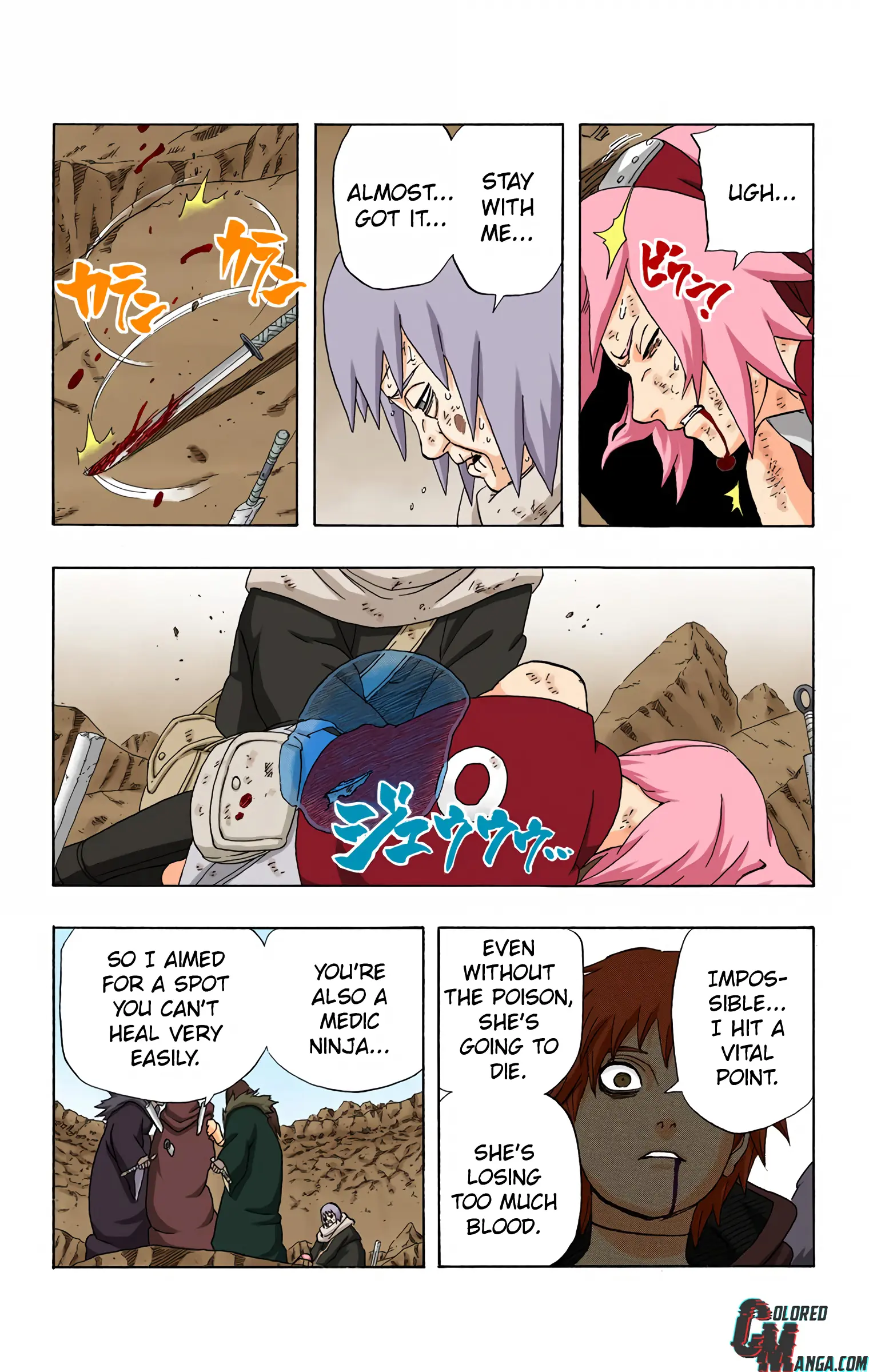 Naruto Colored Manga Online, chapter 274, page 14
