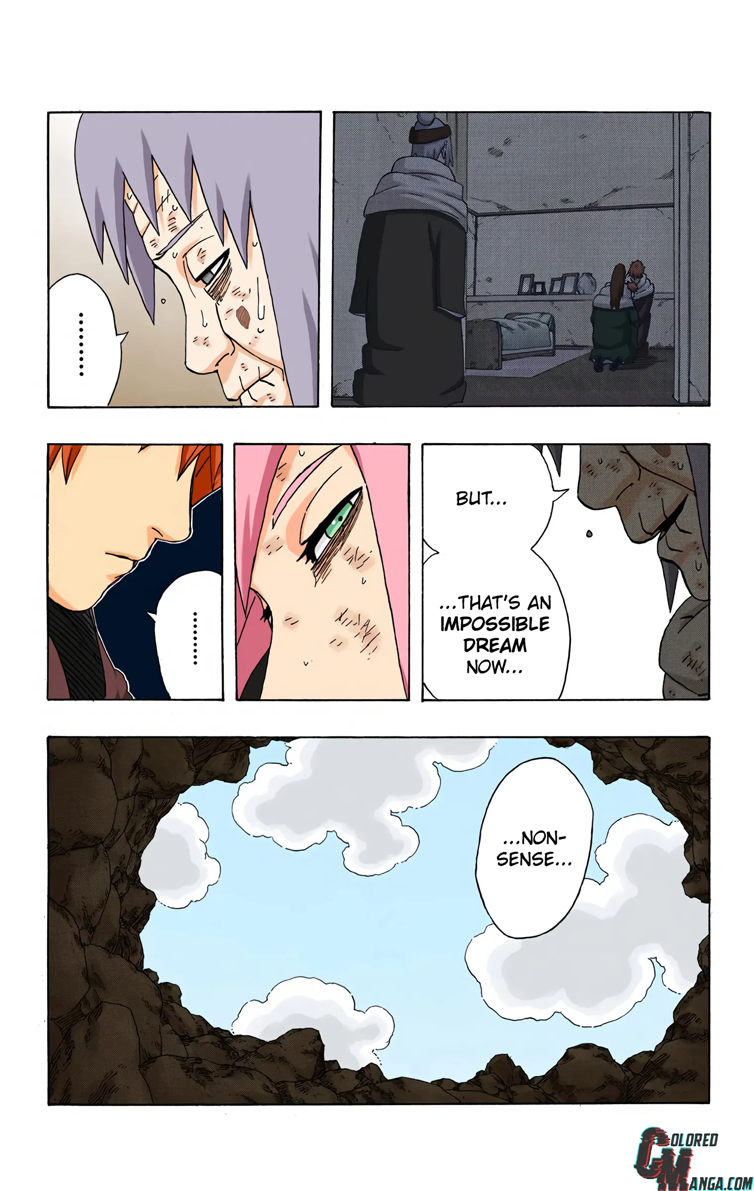 Naruto Colored Manga Online, chapter 274, page 18