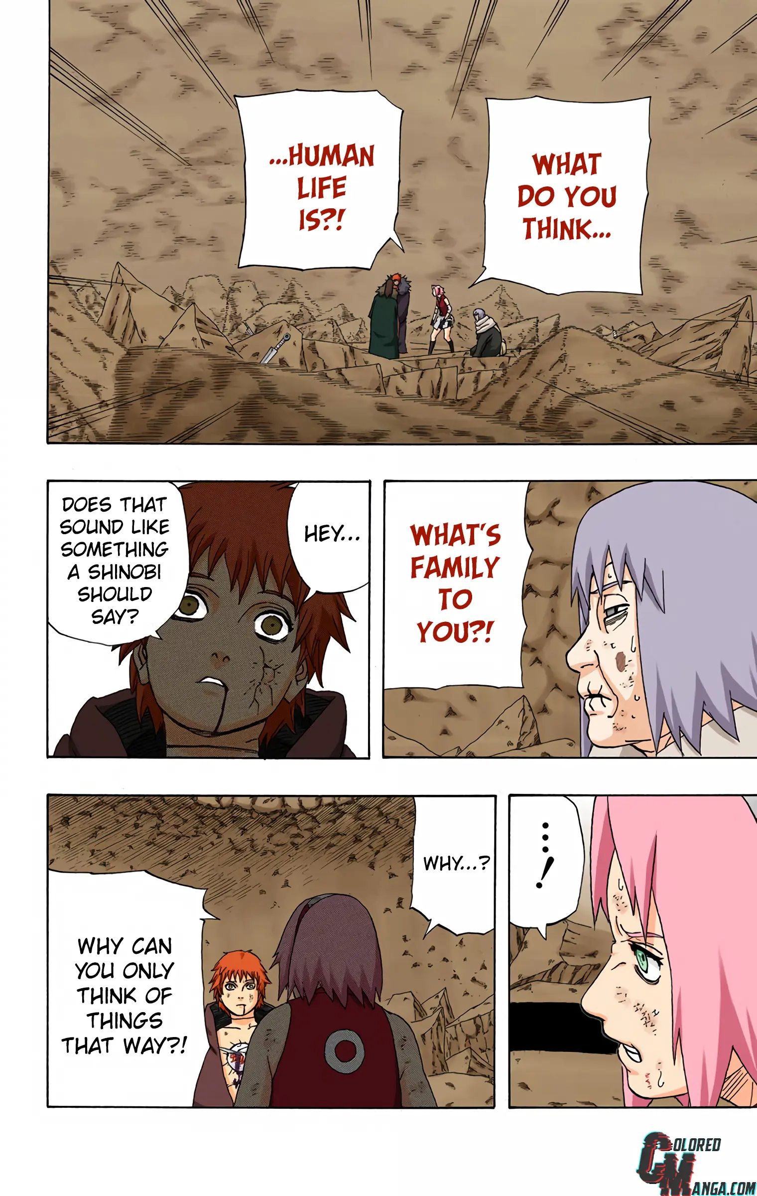 Naruto Colored Manga Online, chapter 275, page 6
